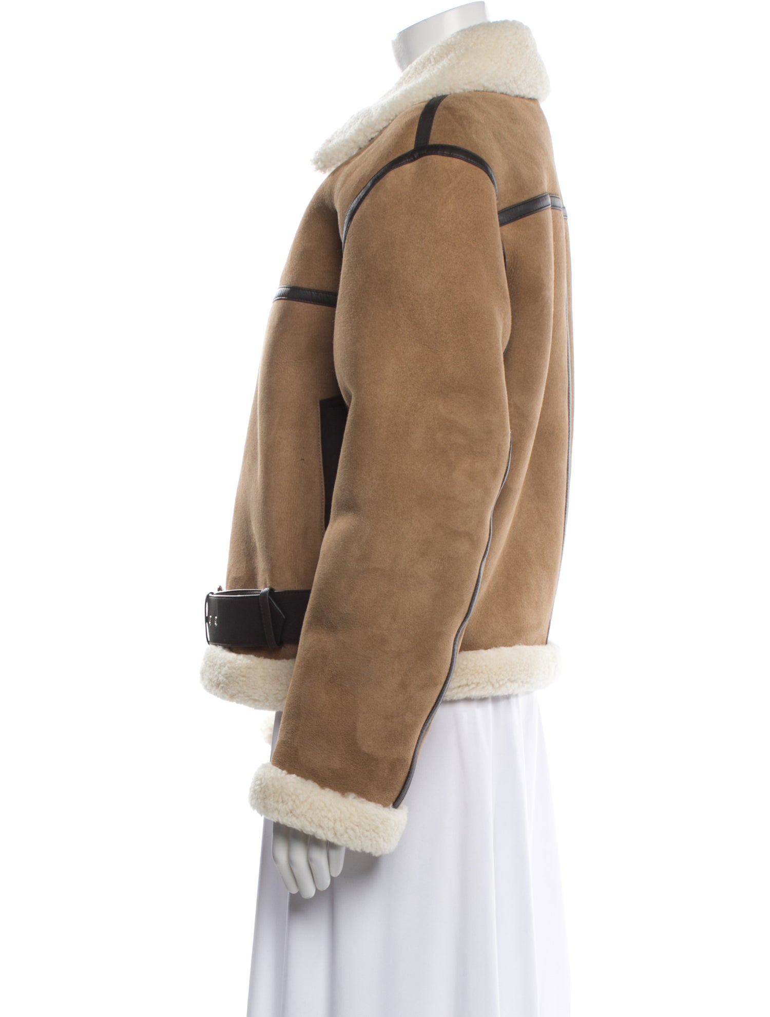 TOTEME Shearling Aviator Lamb Fur Fur Jacket w/ Tags
