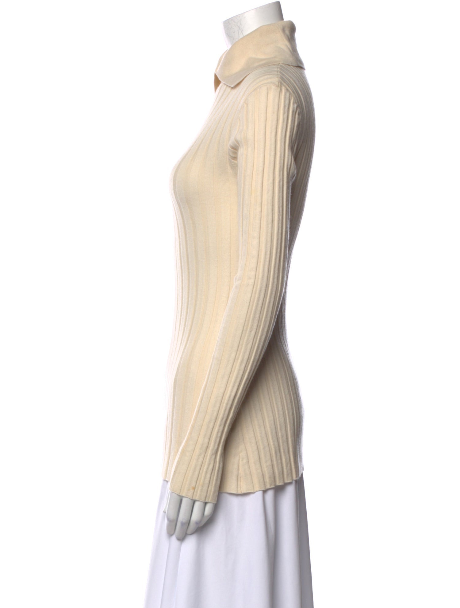 TOTEME Wool Long Sleeve Top