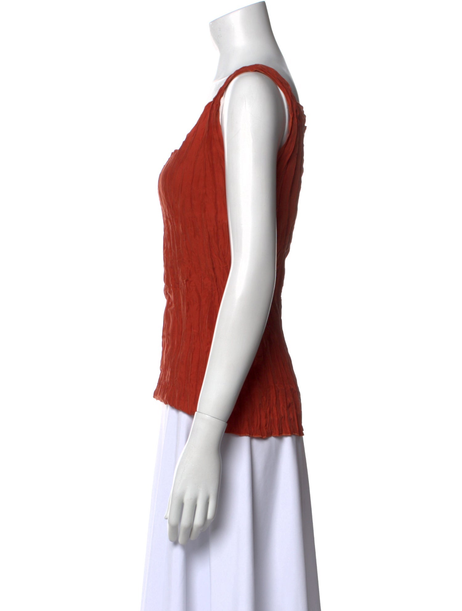 TOTEME Silk Square Neckline Top