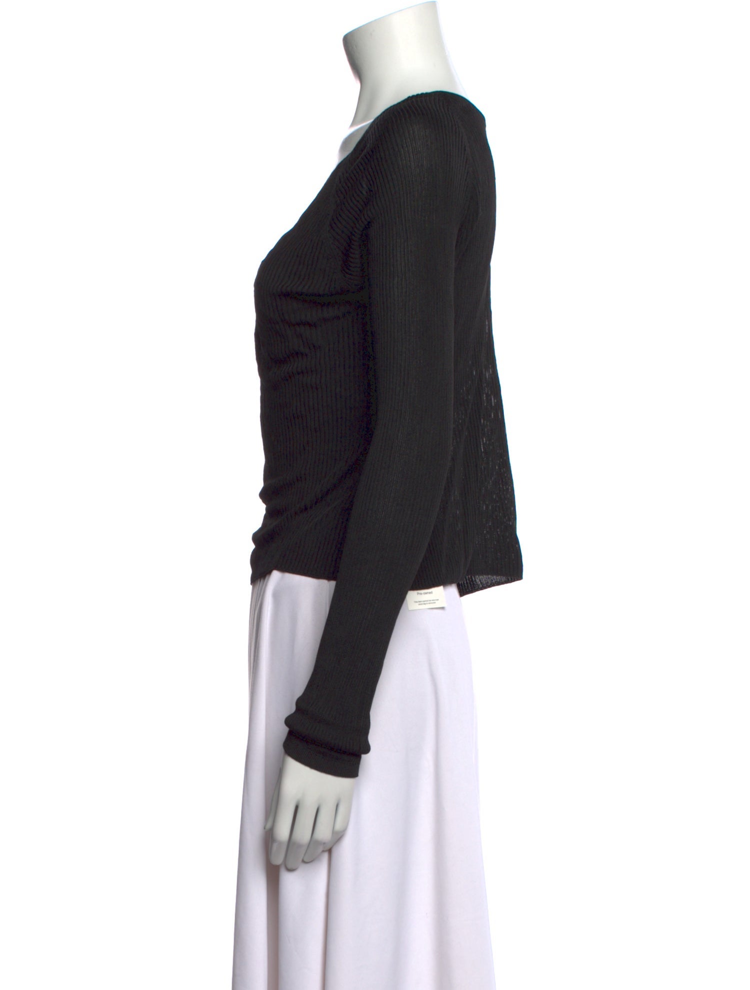 TOTEME V-Neck Long Sleeve Top