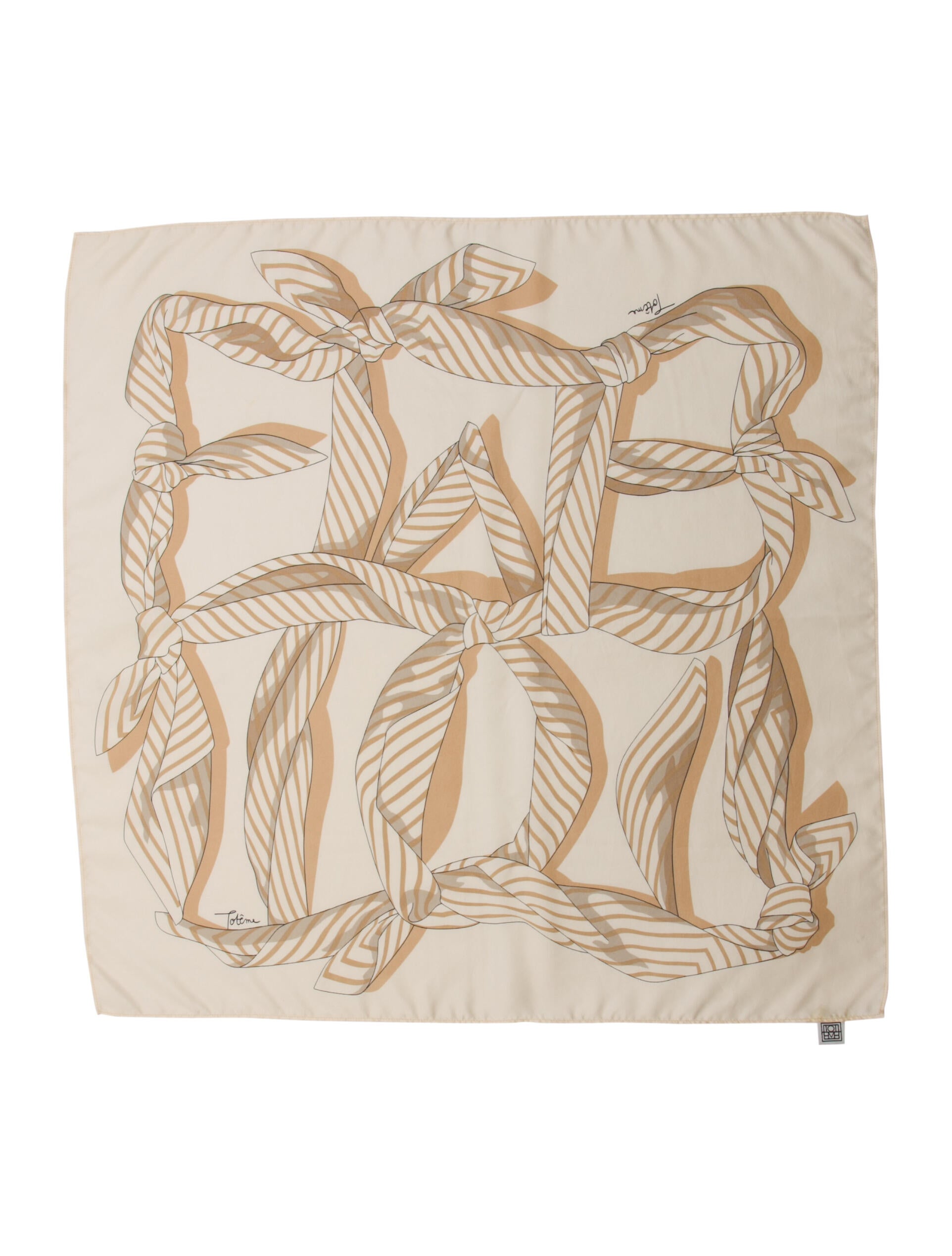 TOTEME Silk Printed Scarf
