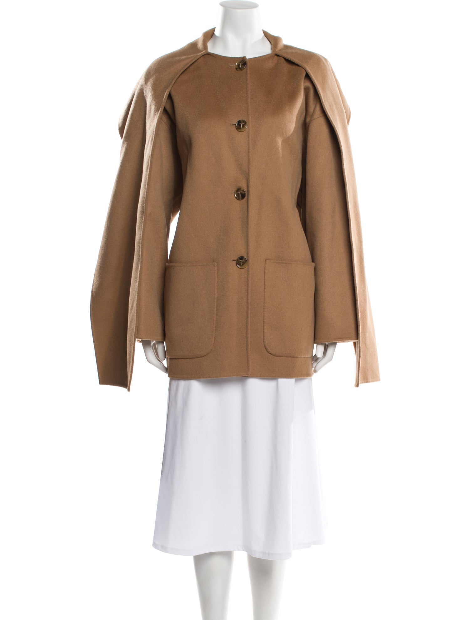 Denim x Alexander Wang Printed Trench Coat - Blue Coats, Clothing