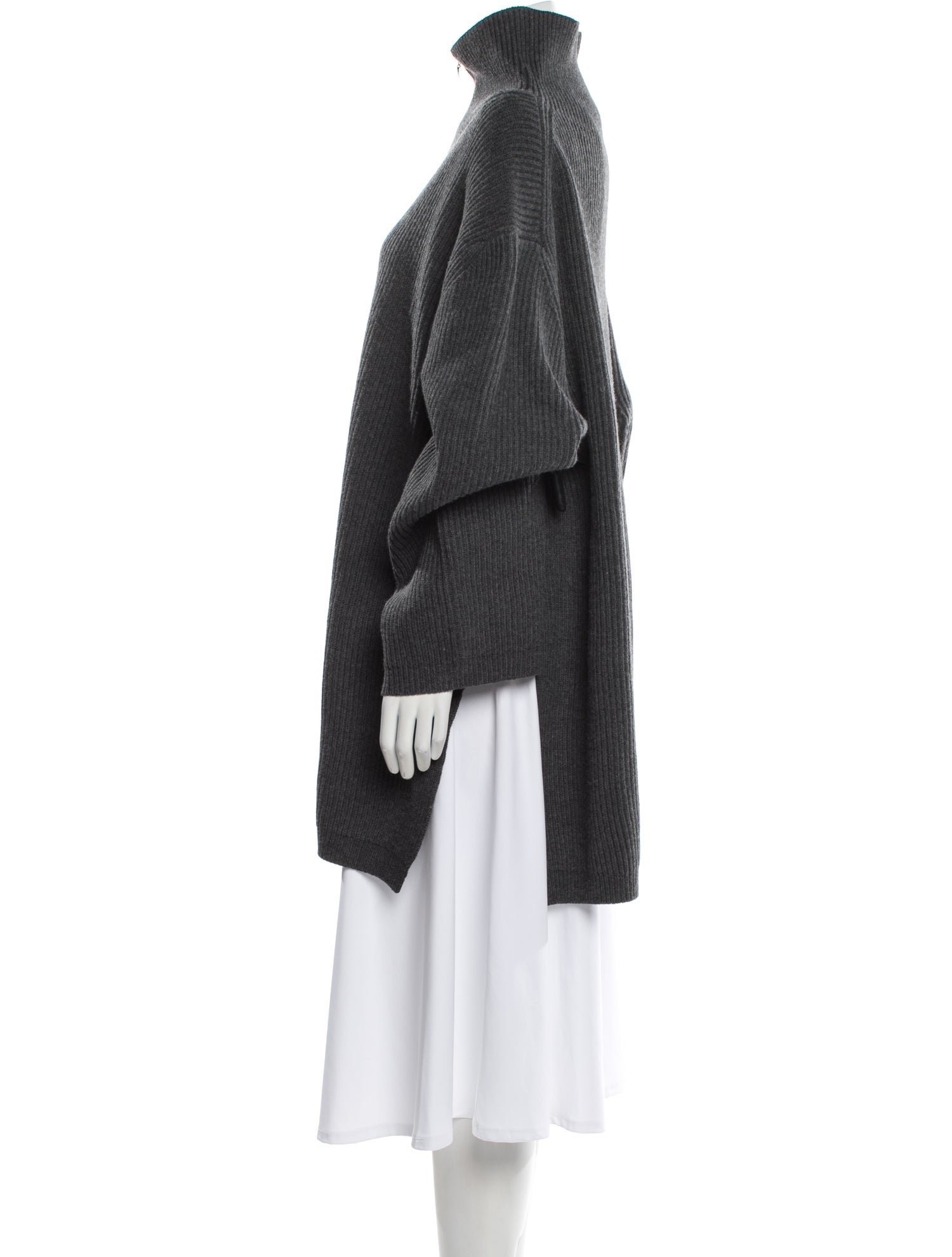 TOTEME Wool Mock Neck Sweater