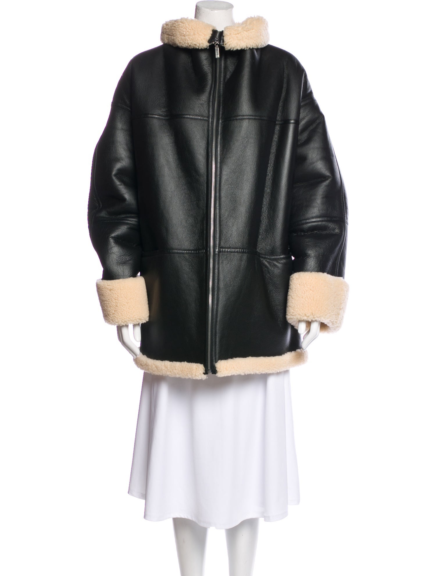 TOTEME Shearling Fur Jacket