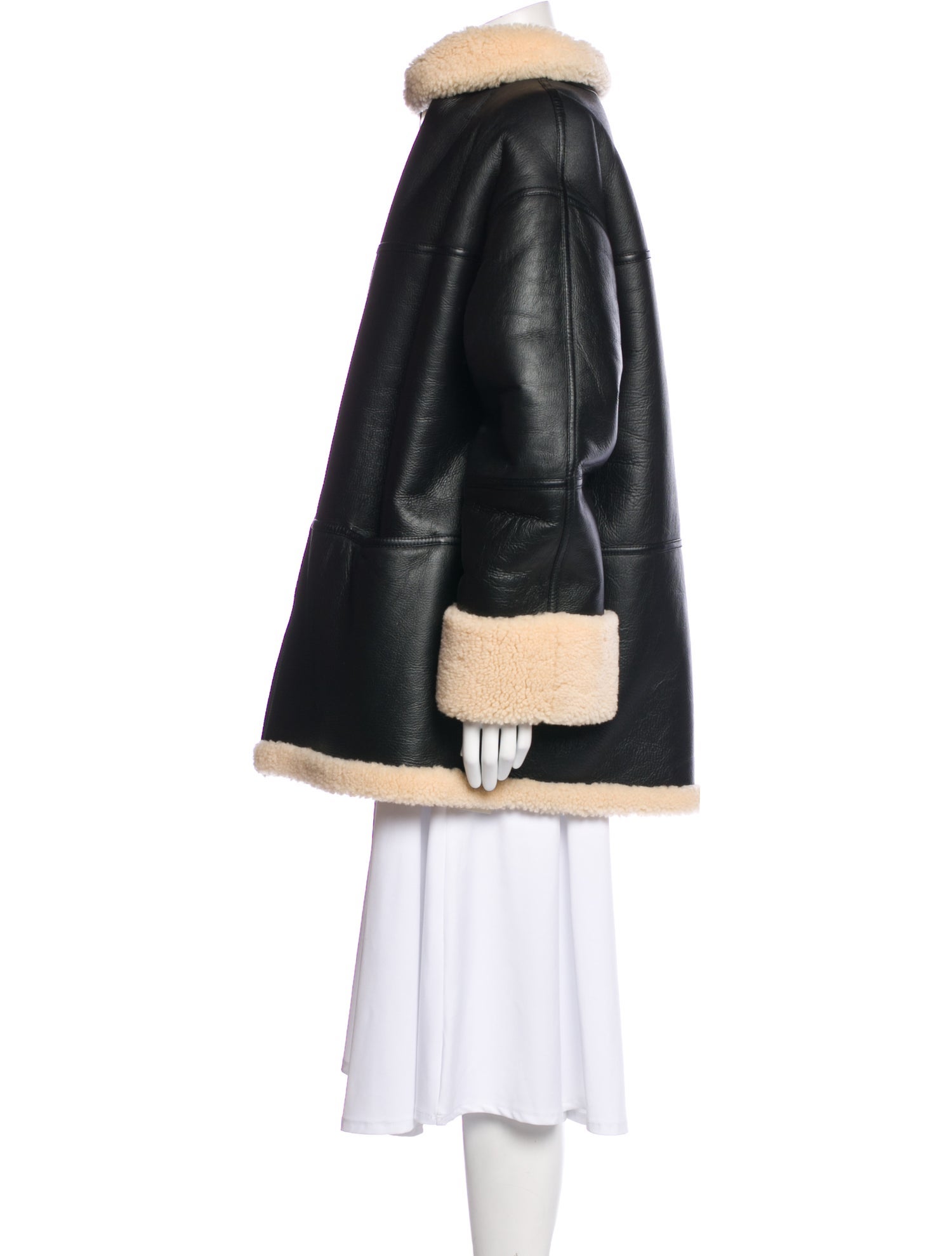 TOTEME Shearling Fur Jacket