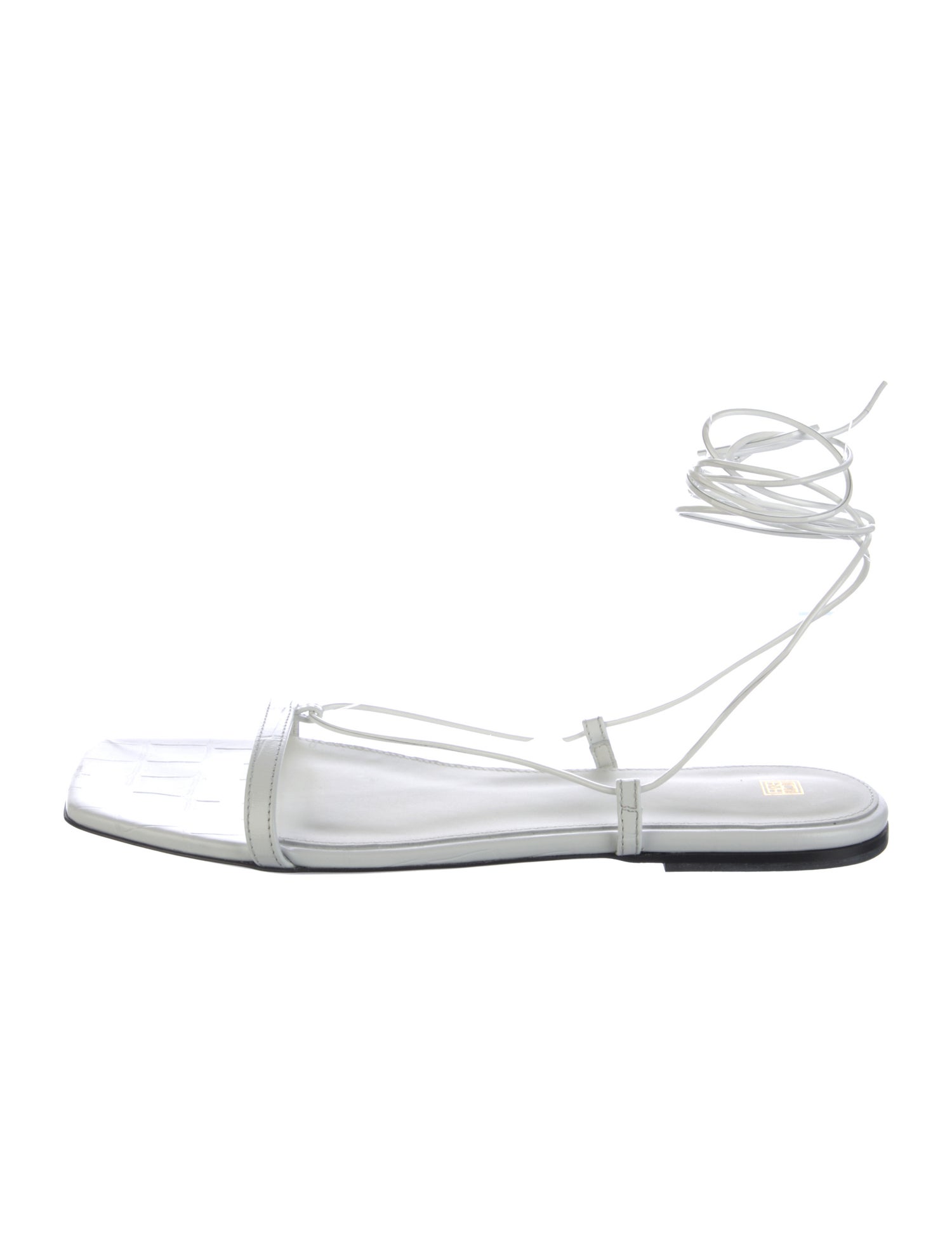 TOTEME Leather Slingback Sandals