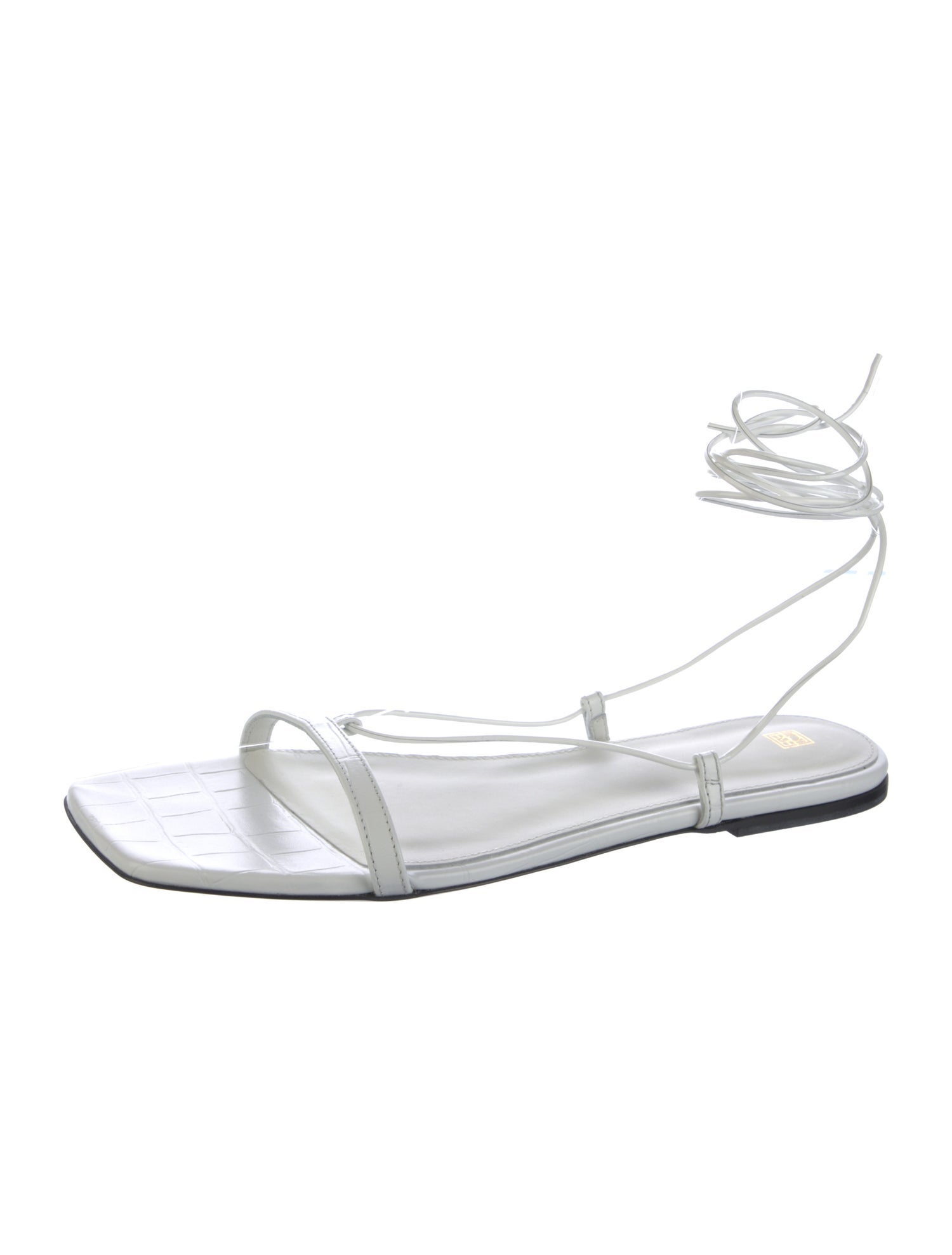 TOTEME Leather Slingback Sandals