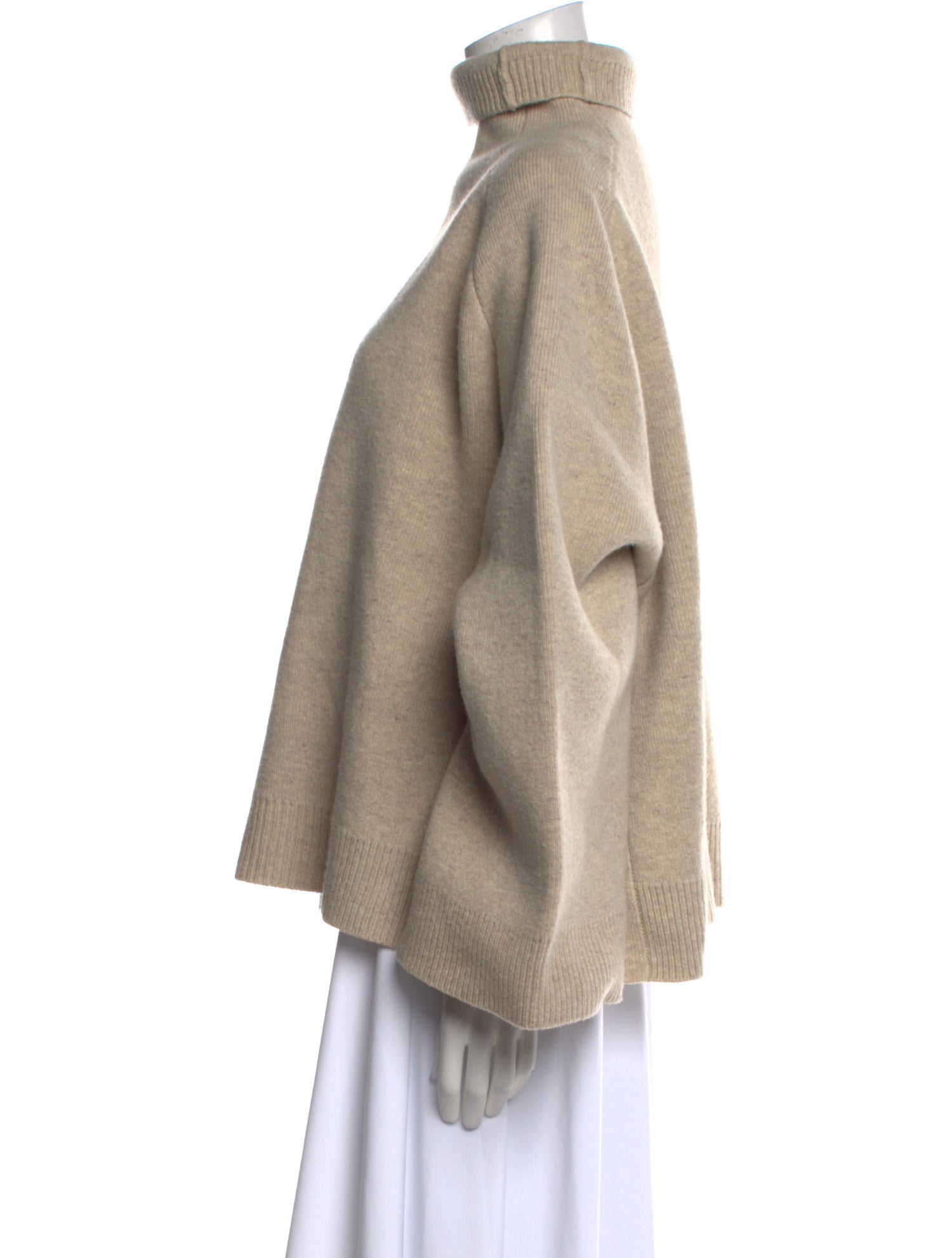 TOTEME Double-Sided Yak Knit Wool Sweater