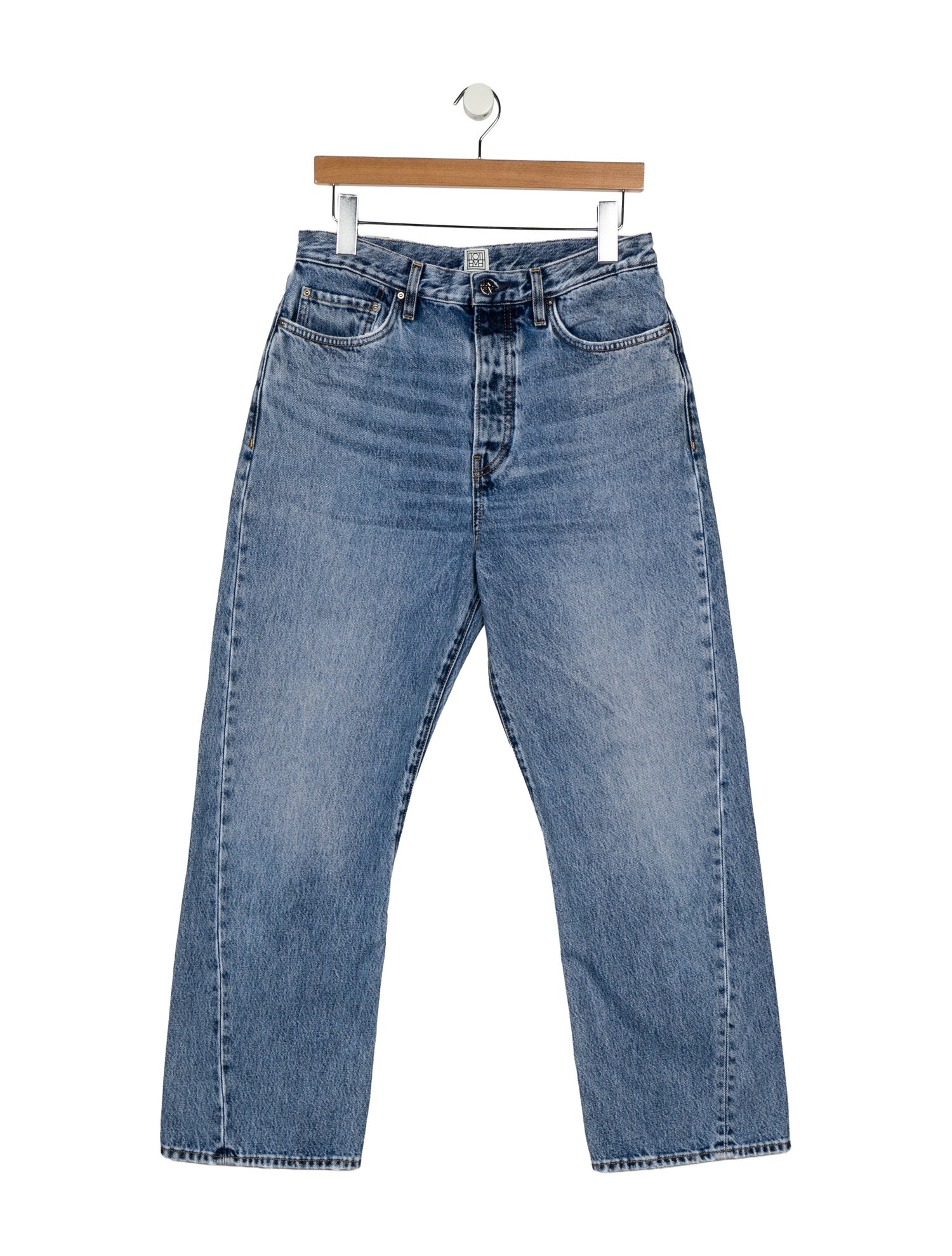 TOTEME High-Rise Wide Leg Jeans