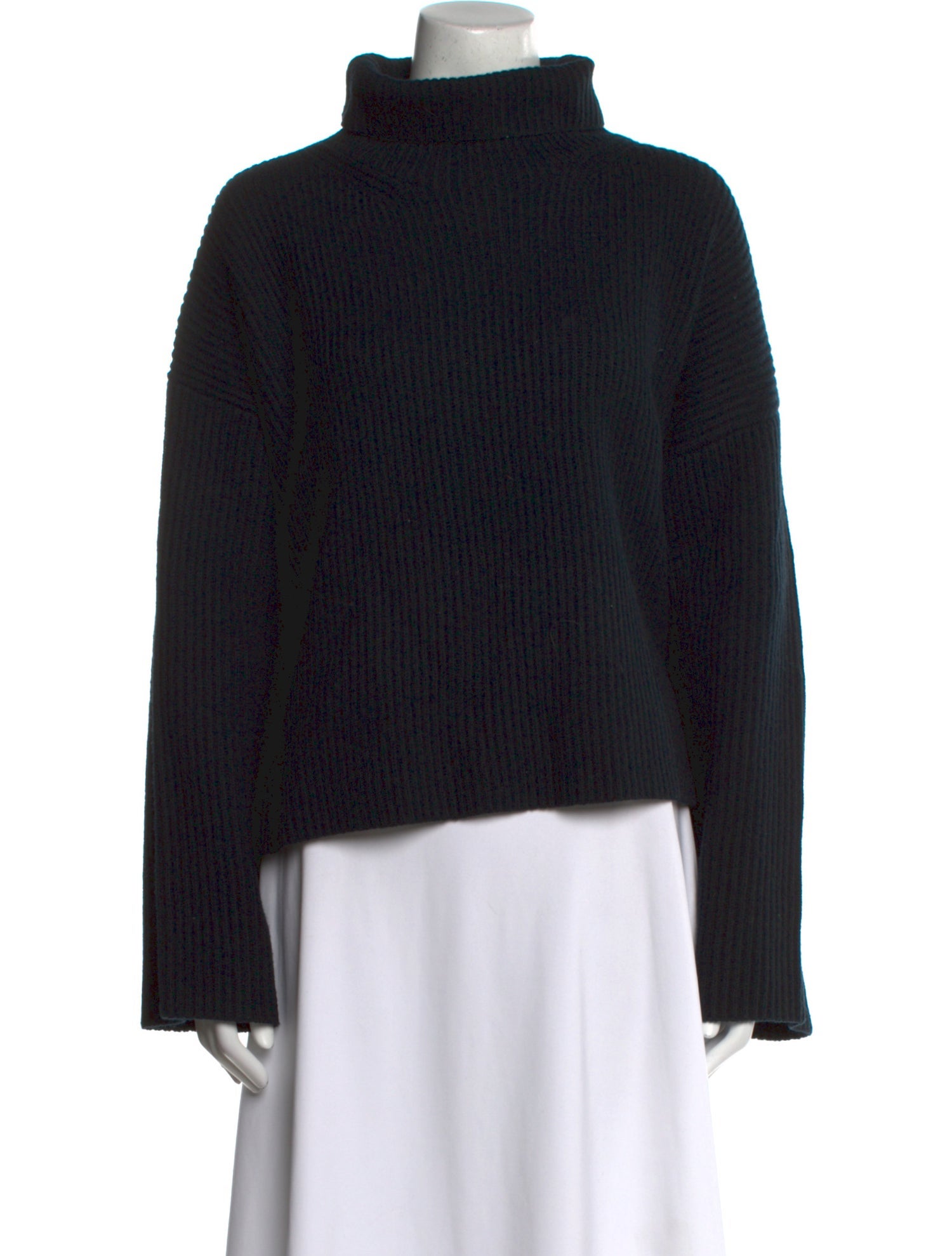 TOTEME Wool Mock Neck Sweater