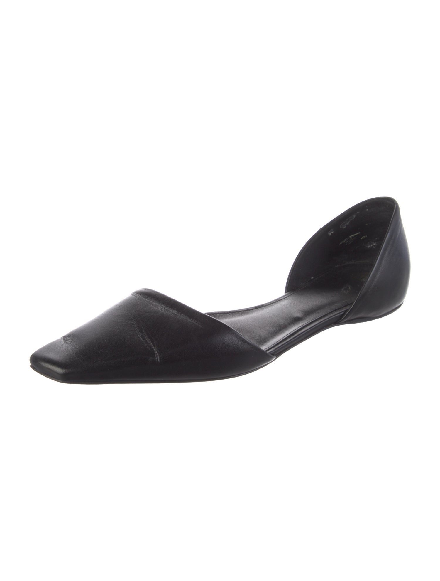 TOTEME Leather D'Orsay Flats