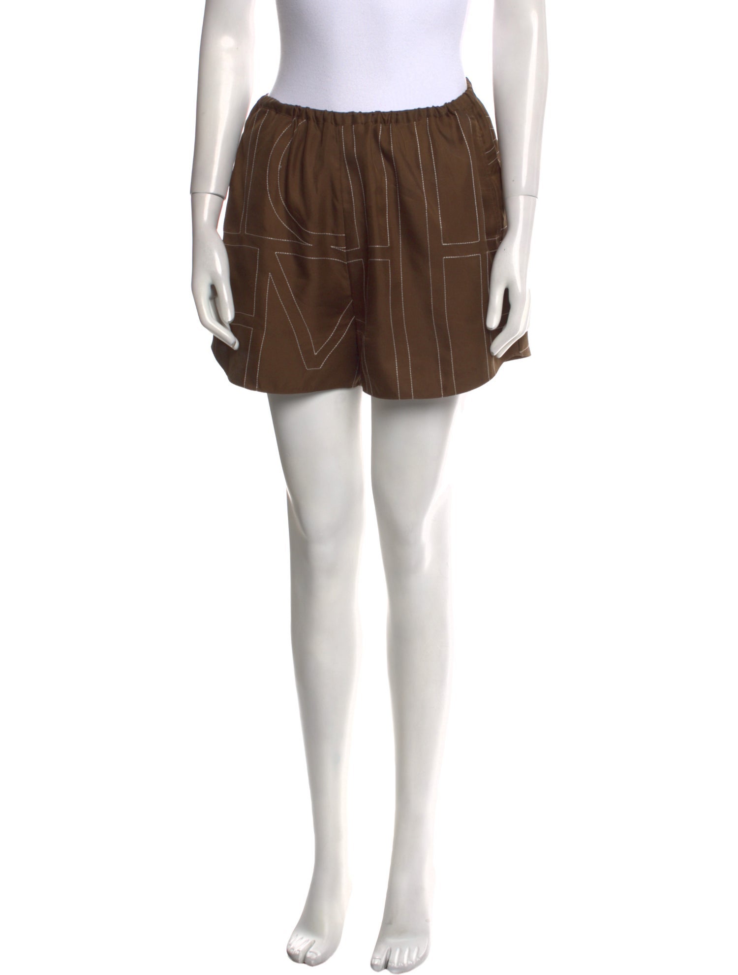 TOTEME PJ Mini Shorts