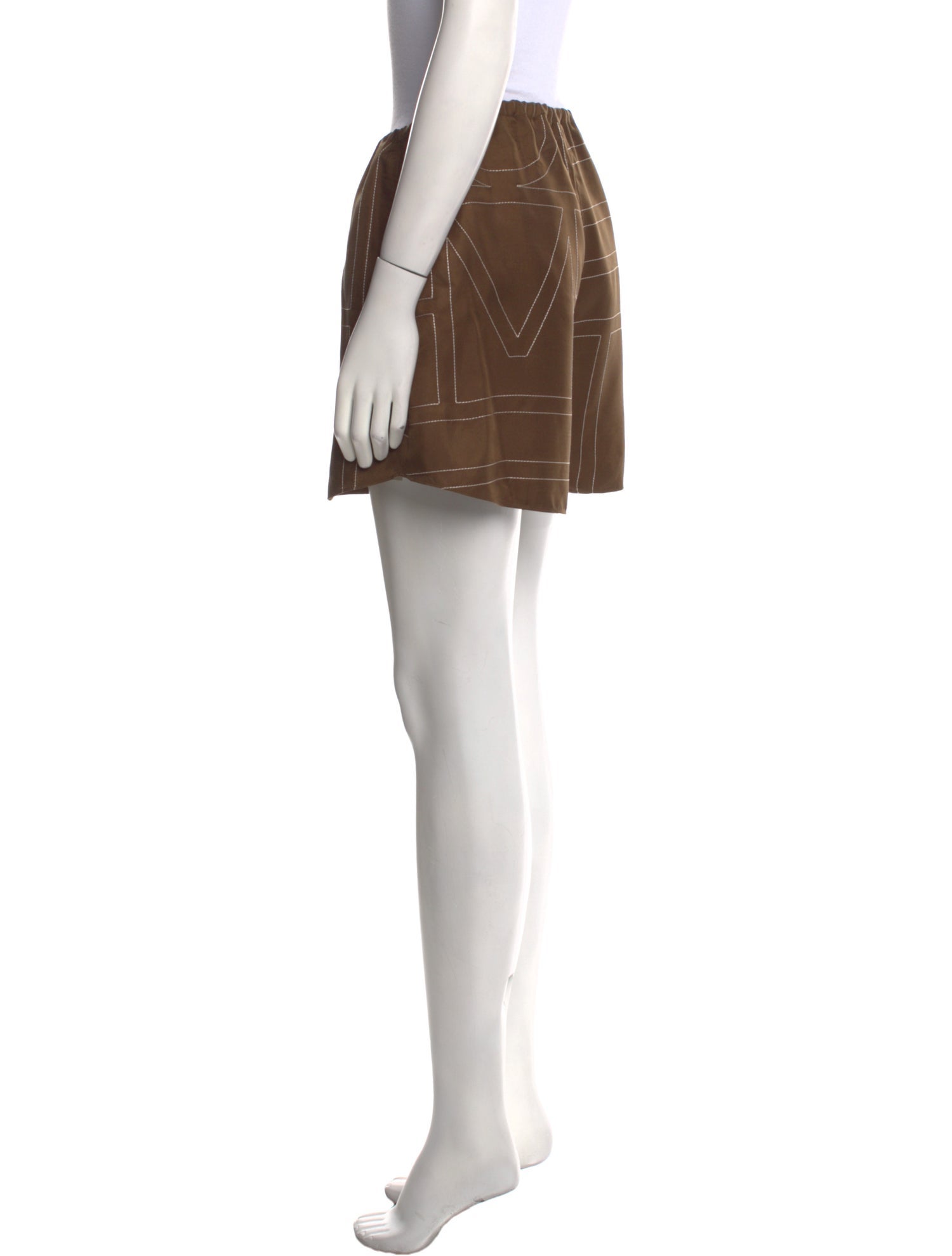 TOTEME PJ Mini Shorts