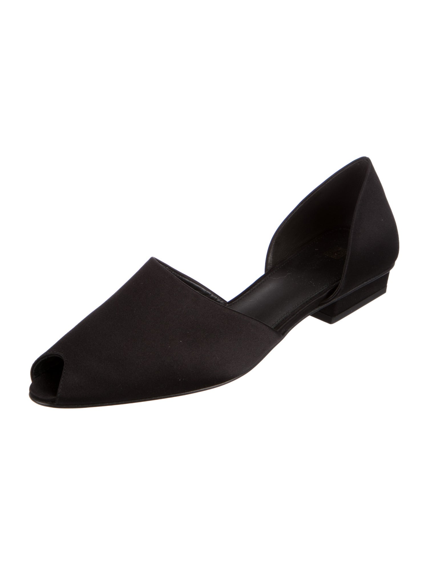TOTEME Satin D'Orsay Flats