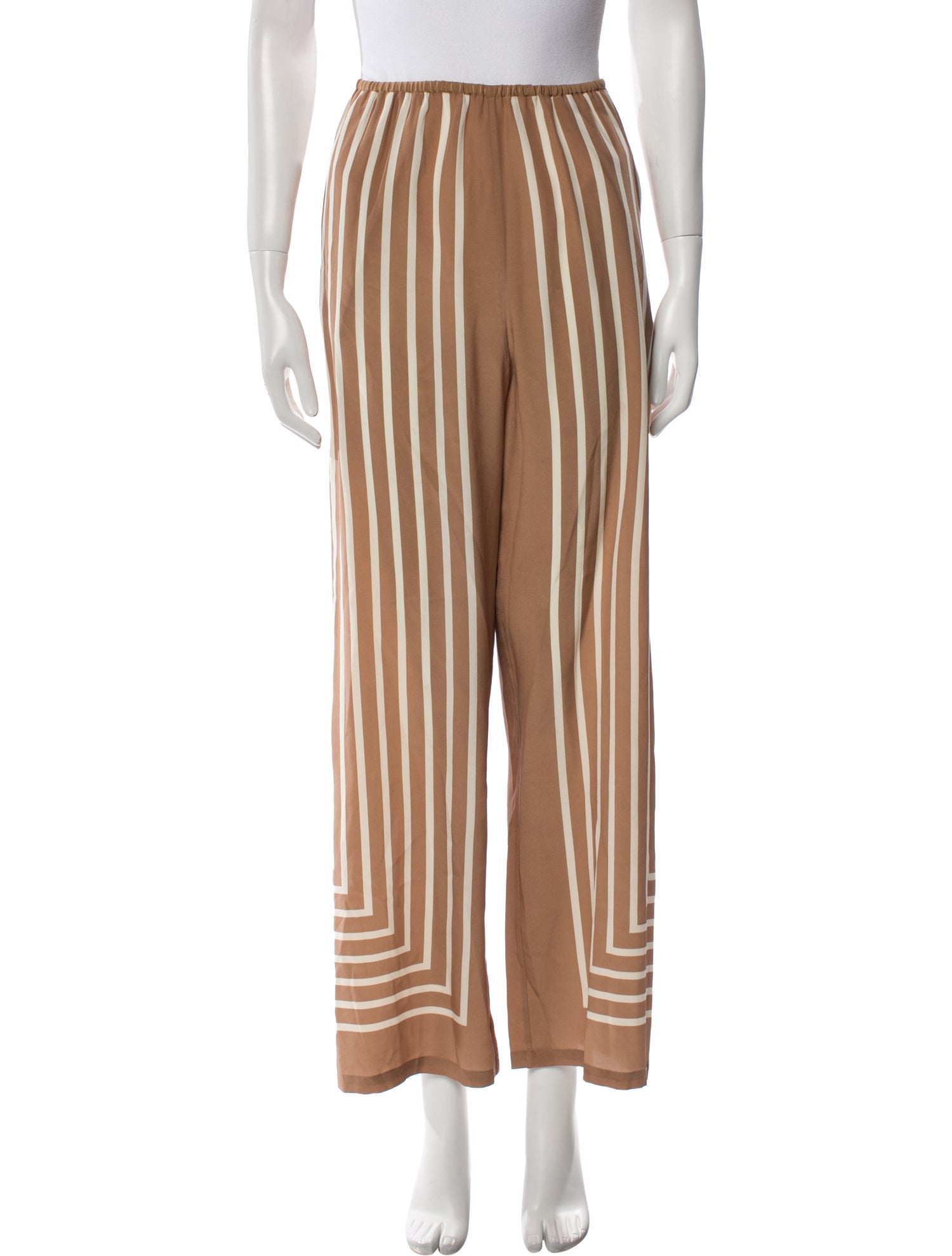 TOTEME Silk Striped Sweatpants