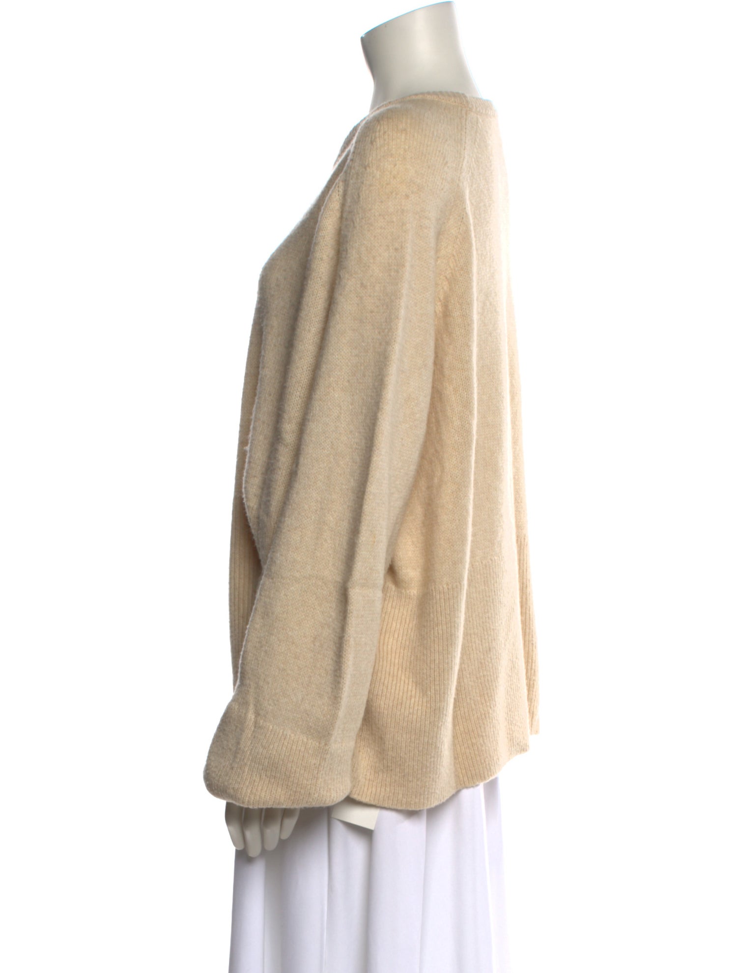 TOTEME Merino Wool Crew Neck Sweater