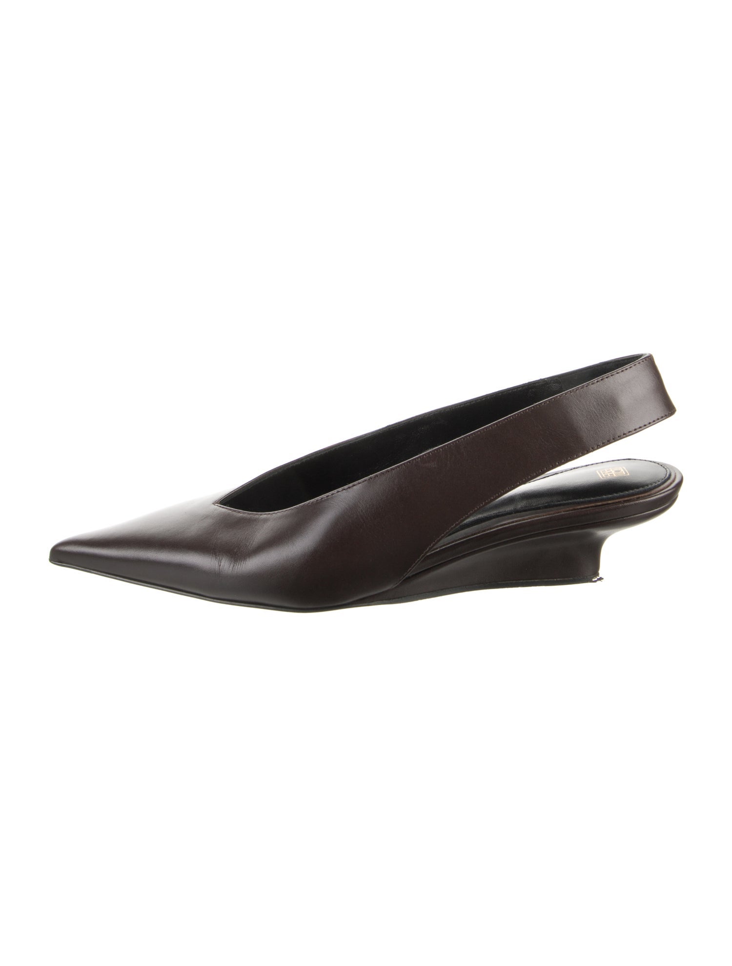 TOTEME Leather Slingback Pumps