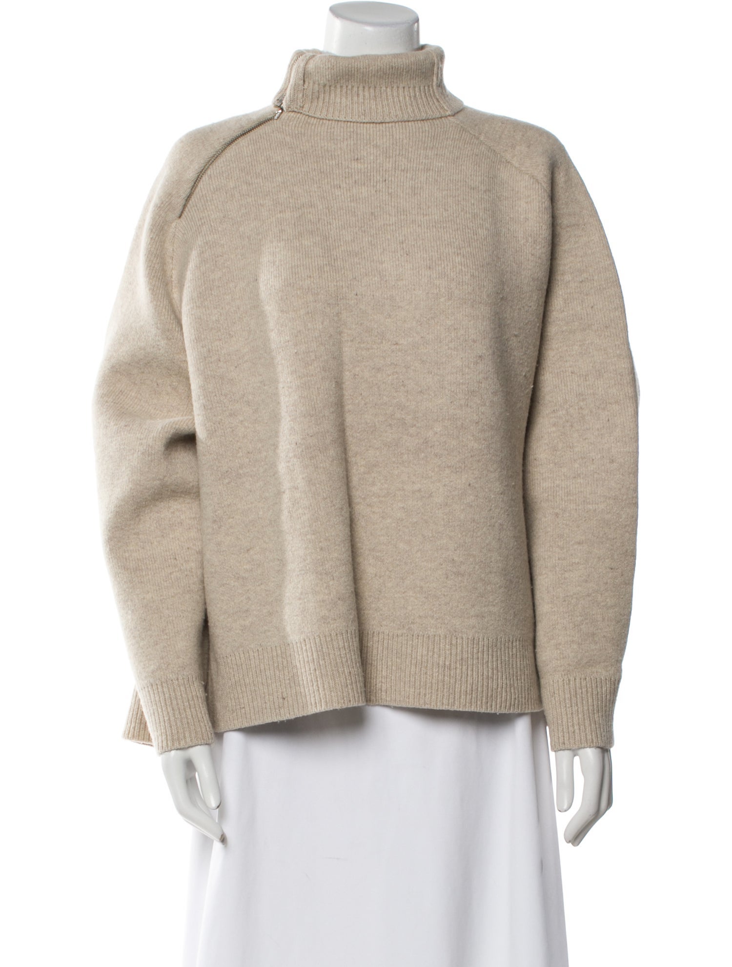 TOTEME Double-Sided Yak Knit Wool Sweater