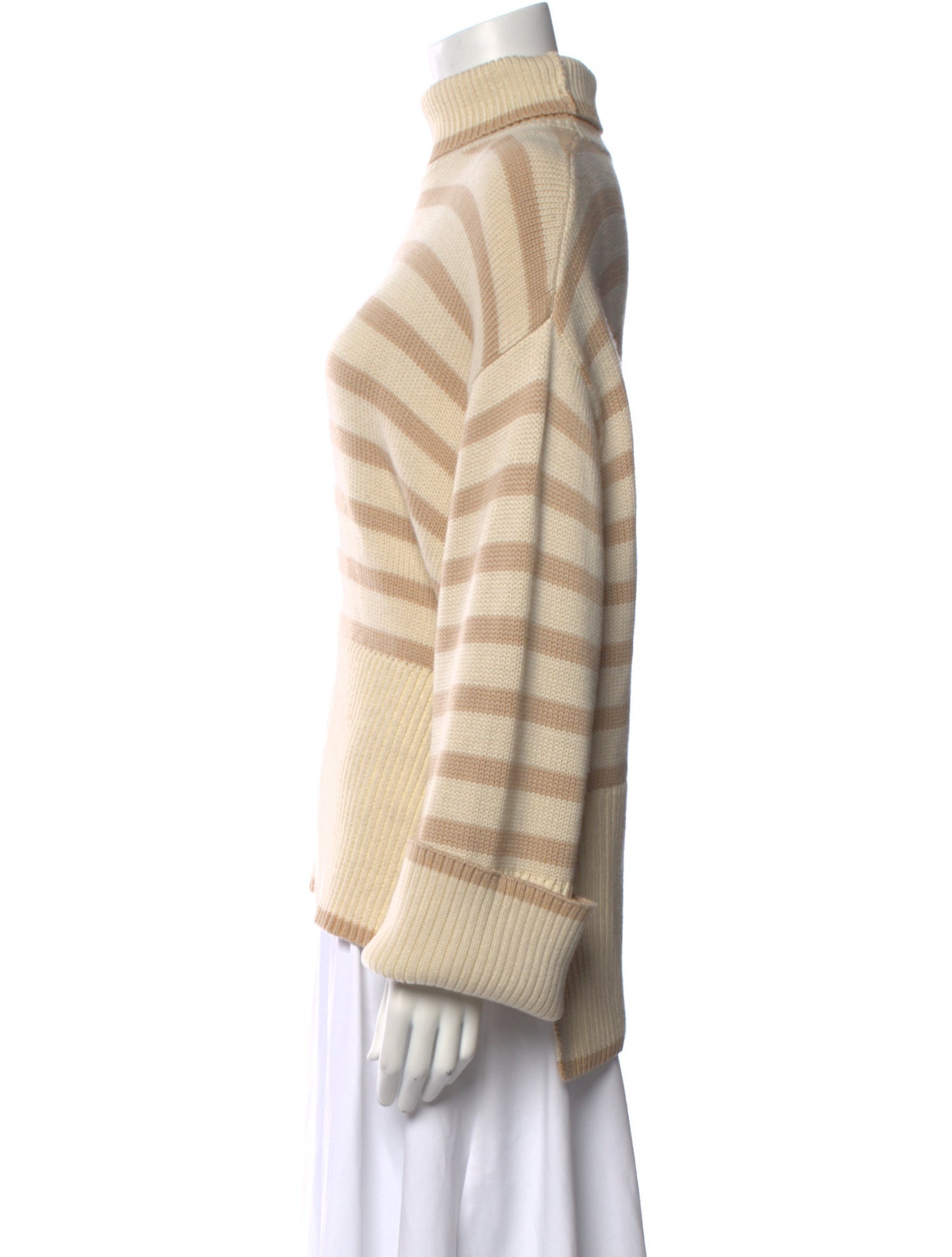 TOTEME Striped Turtleneck Sweater