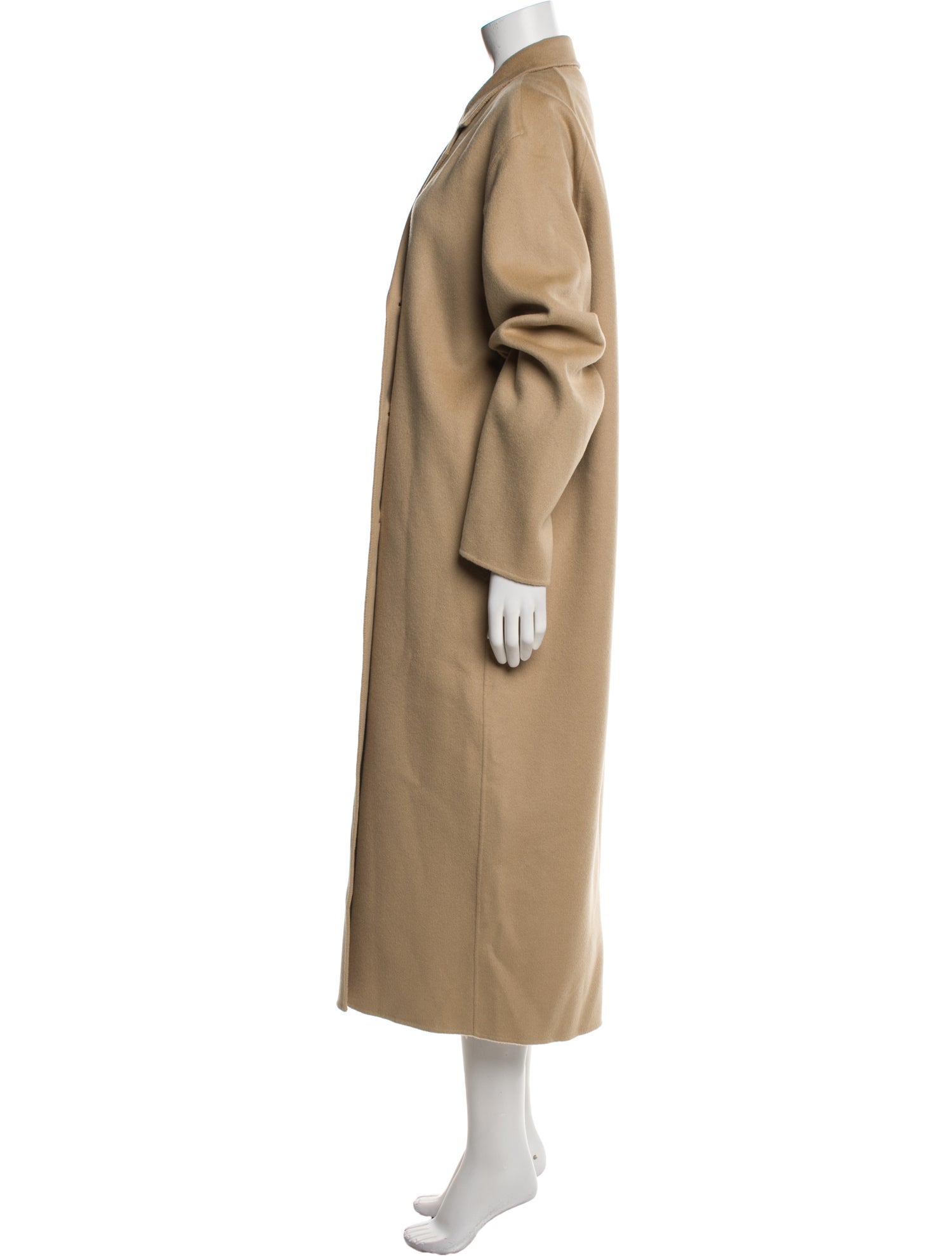 TOTEME Signature Wool Double Coat Wool Peacoat