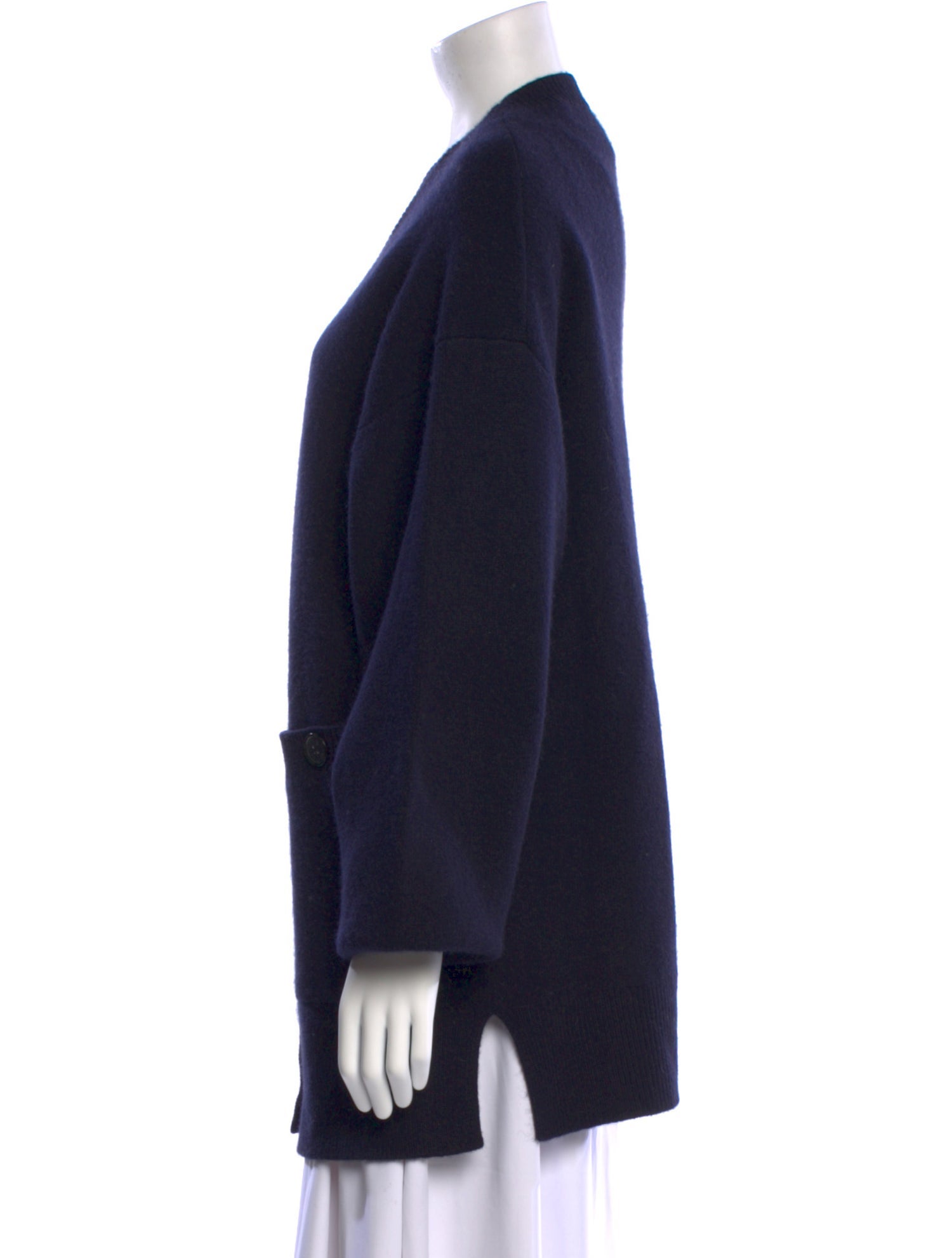 TOTEME Longline Cardigan Wool Sweater