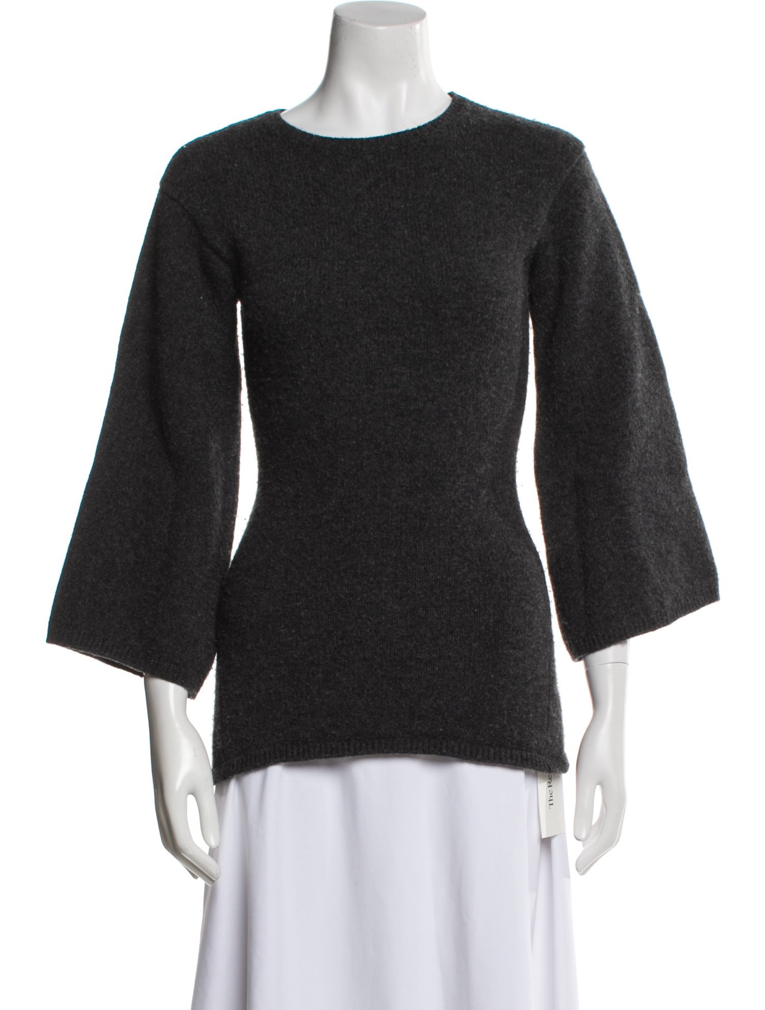 TOTEME Curved Wool Sweater