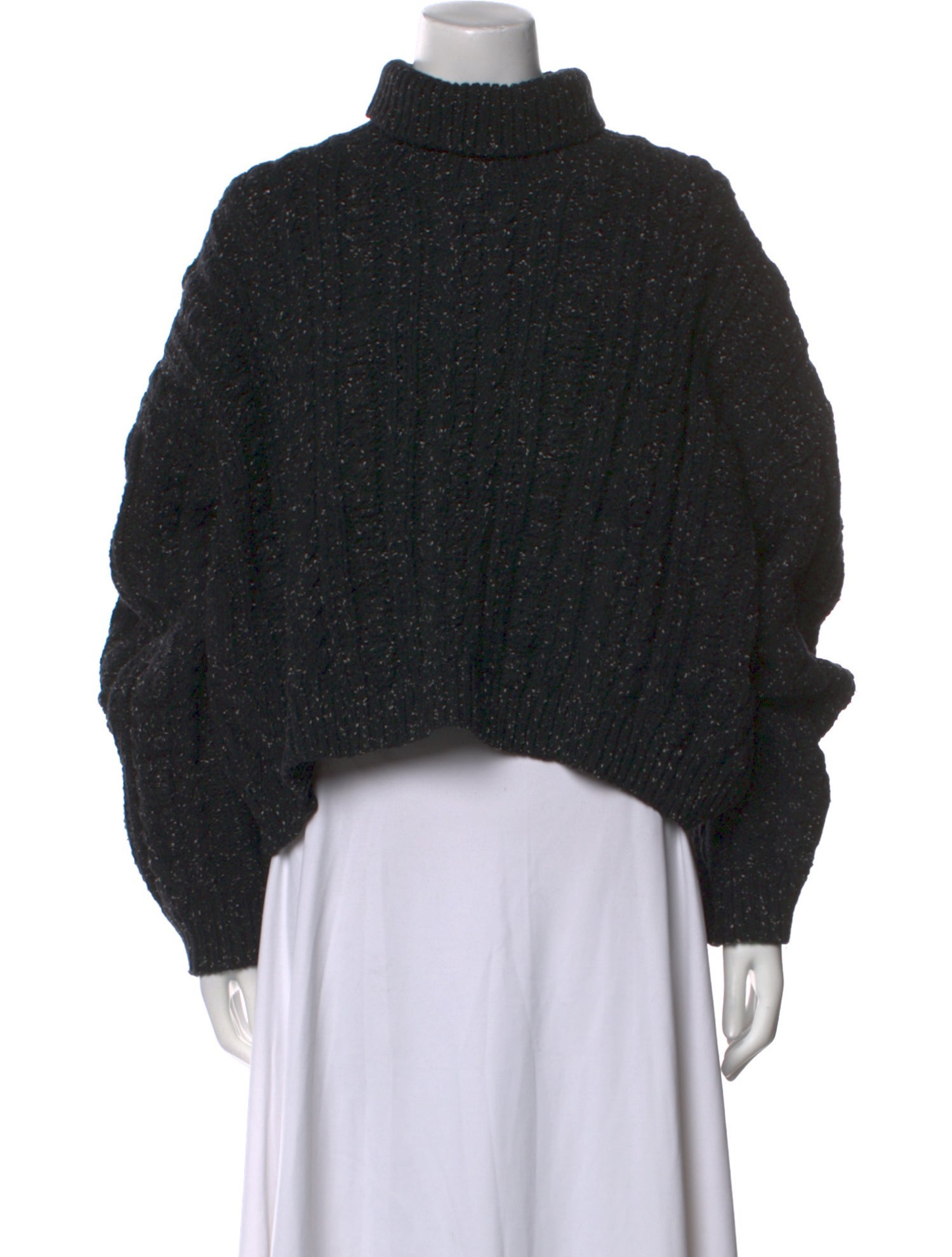 TOTEME Cable Knit Wool Sweater