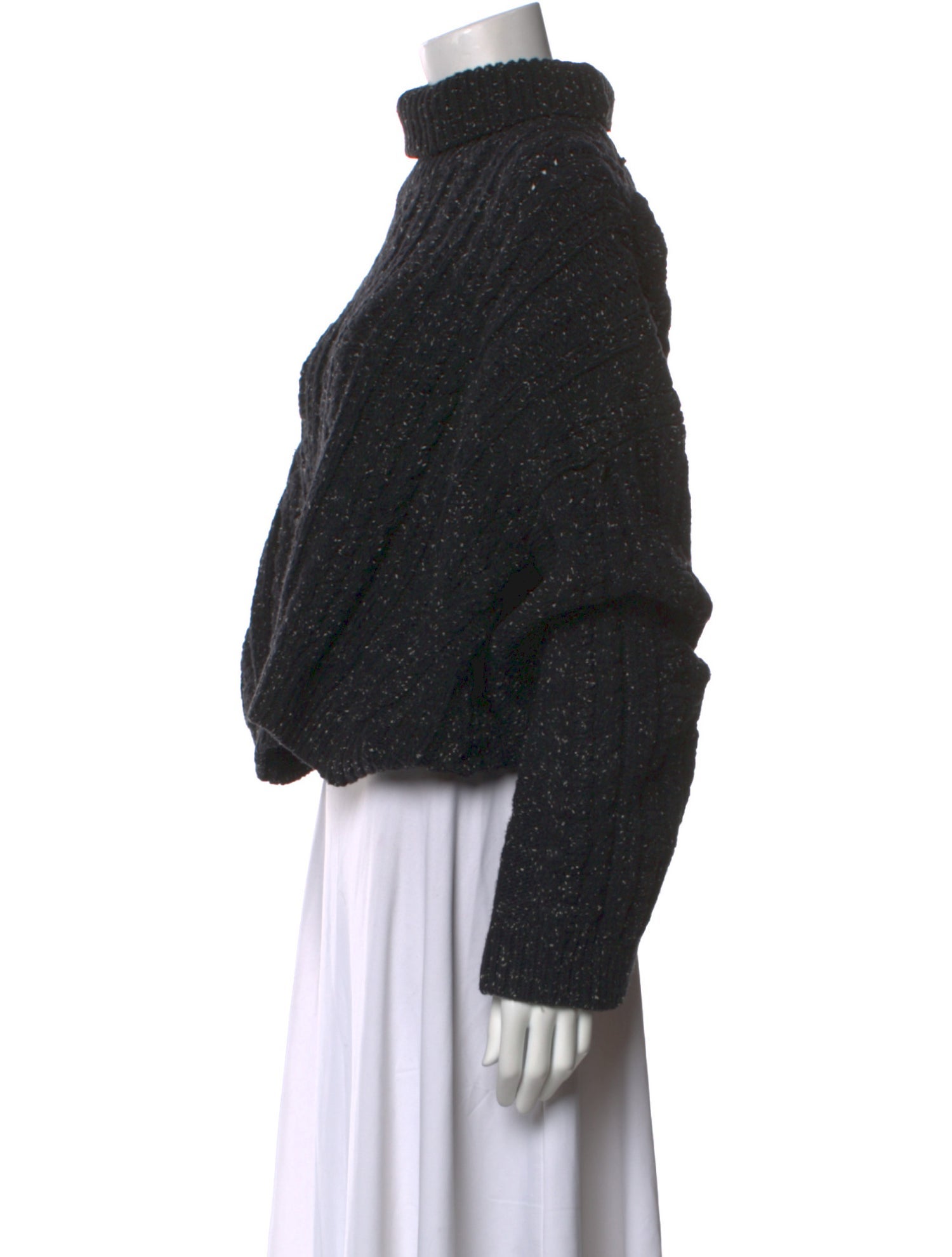 TOTEME Cable Knit Wool Sweater
