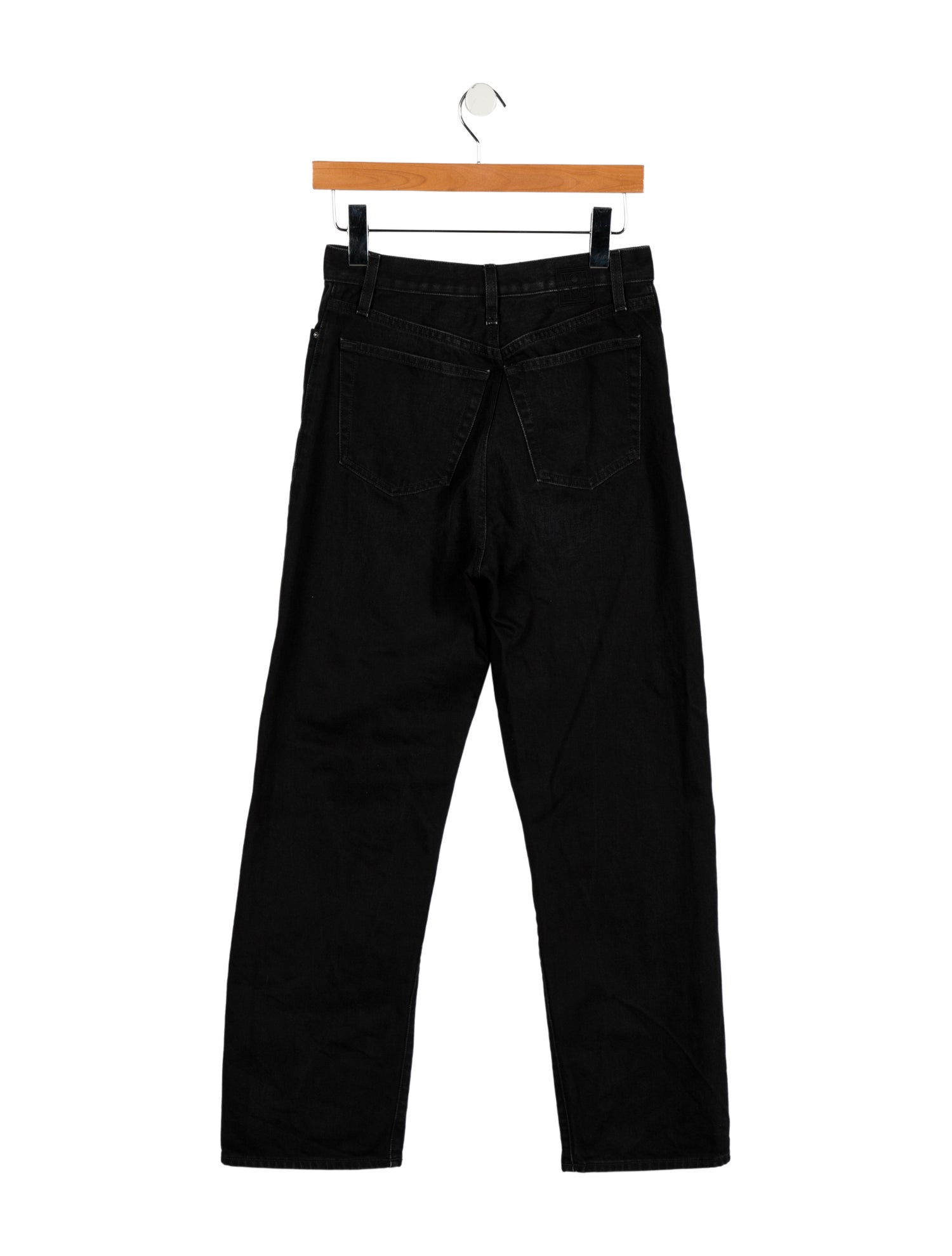 TOTEME High-Rise Straight Leg Jeans