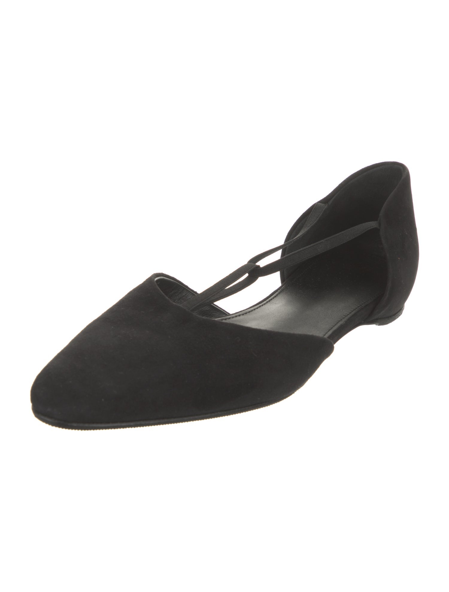 TOTEME Suede D'Orsay Flats