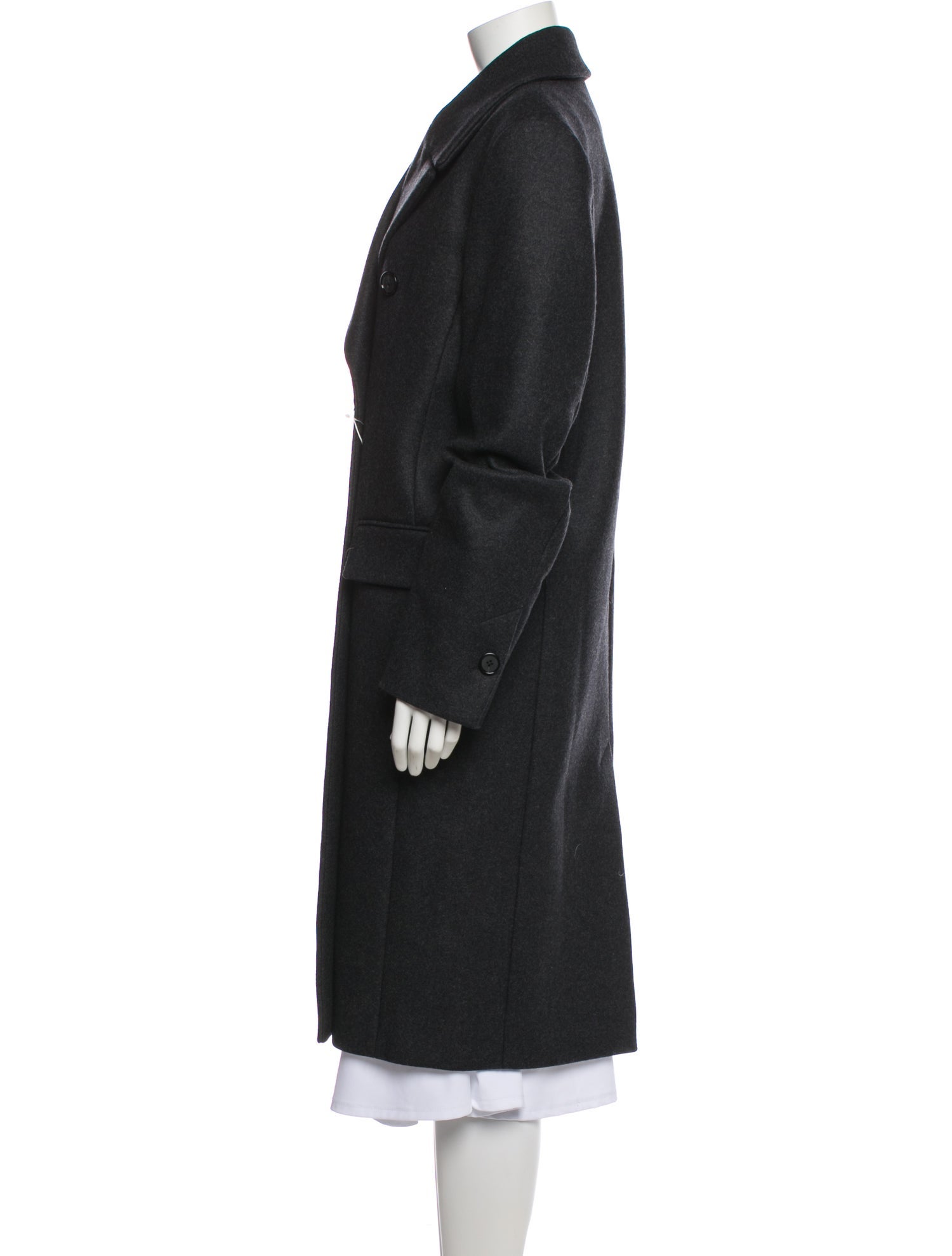 TOTEME Broad Midi Coat Wool Coat w/ Tags