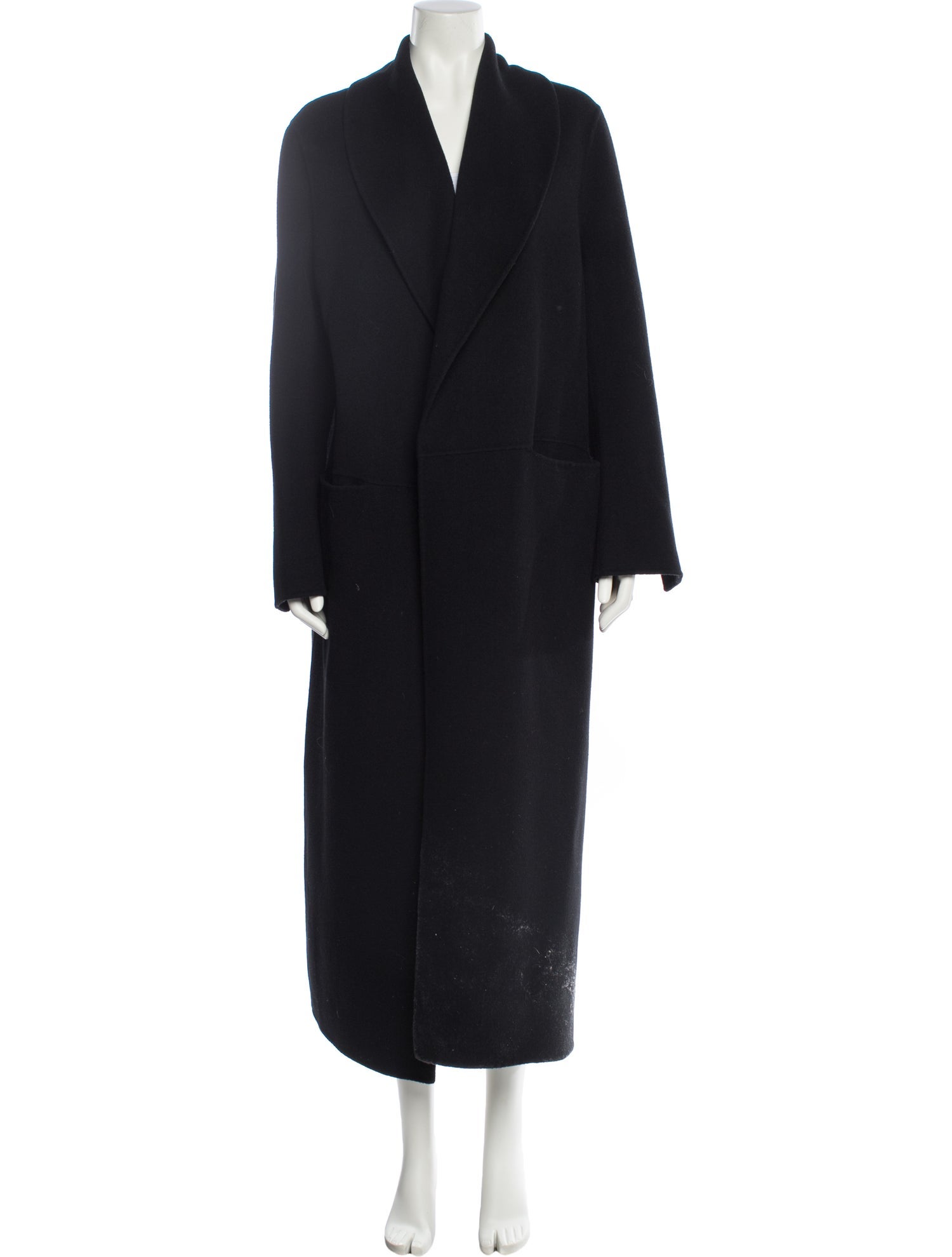 TOTEME Wool Faux Fur Coat