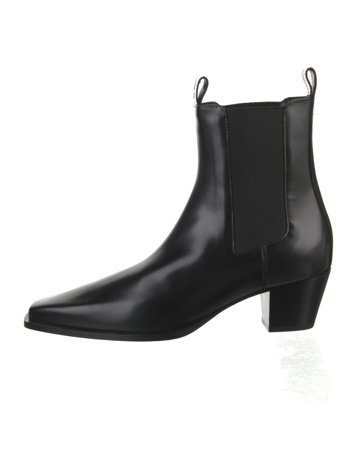 TOTEME Patent Leather Chelsea Boots
