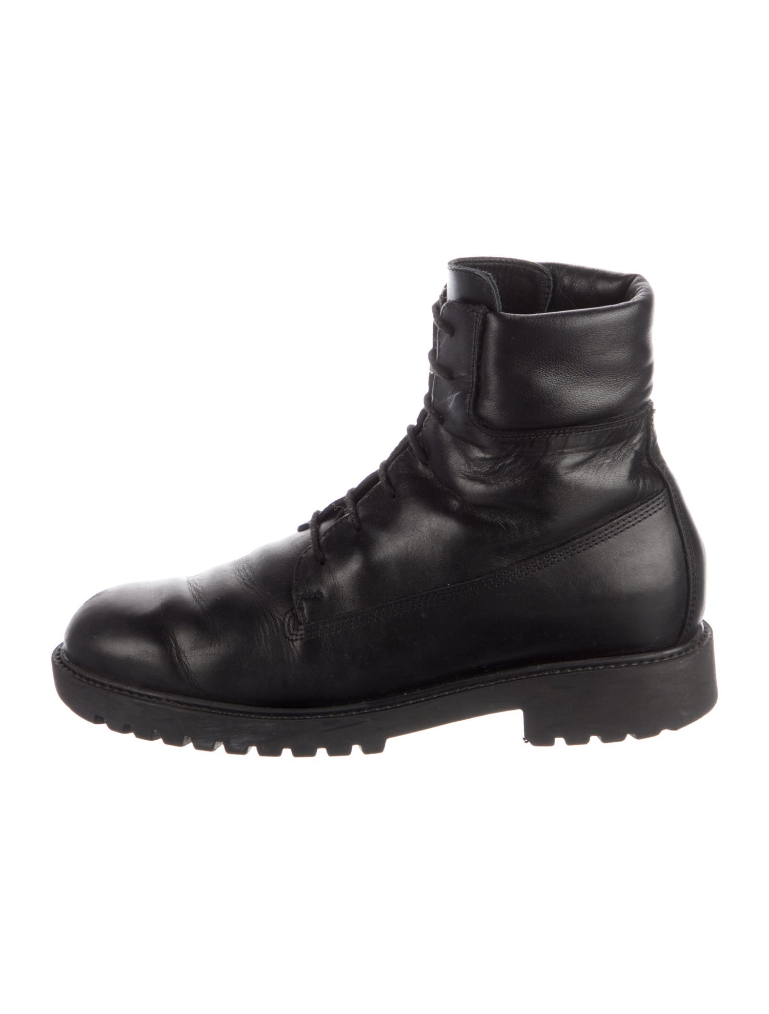 TOTEME Leather Combat Boots