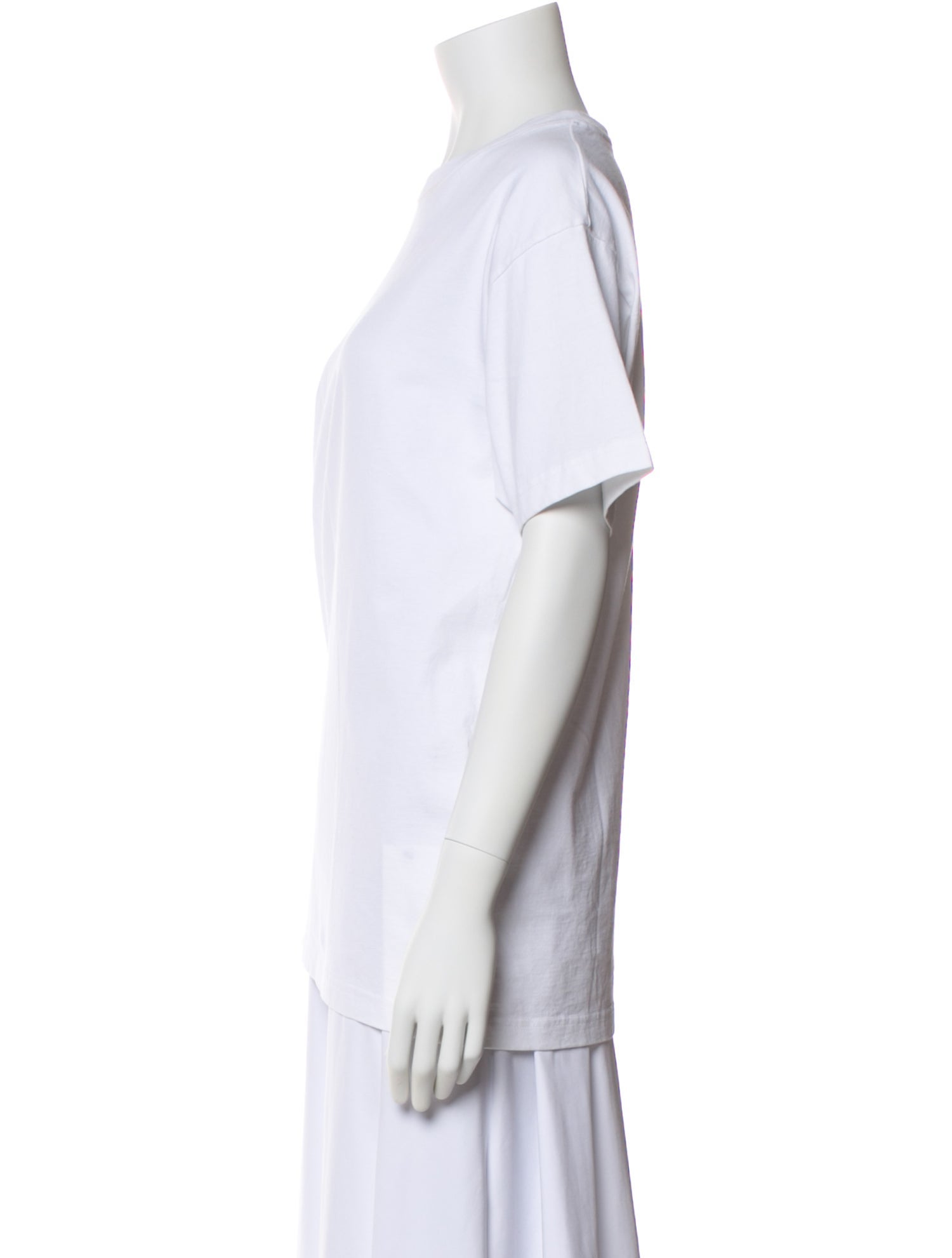 TOTEME Crew Neck Short Sleeve T-Shirt