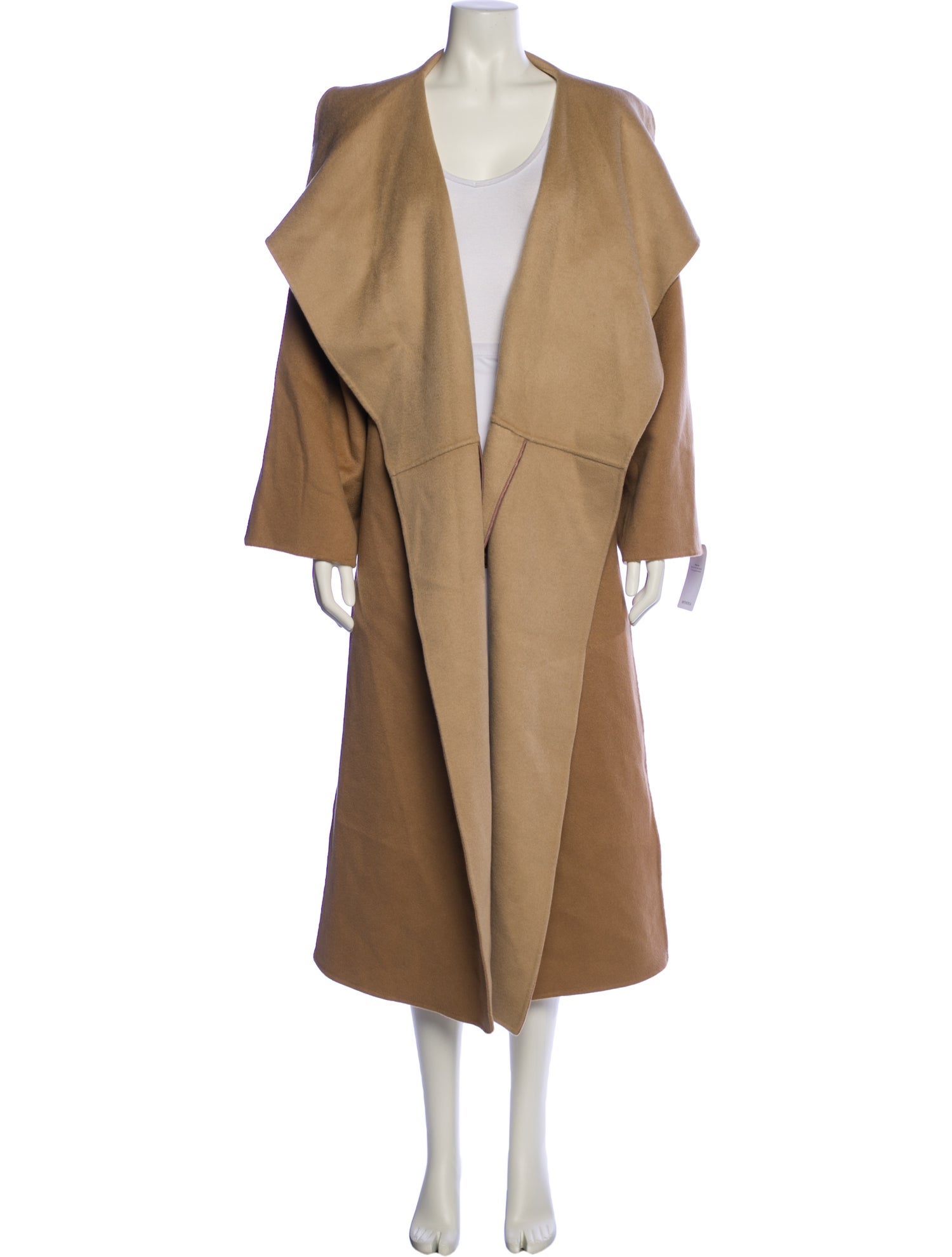 TOTEME Two-Tone Signature Wool Cashmere Coat Wool Coat w/ Tags