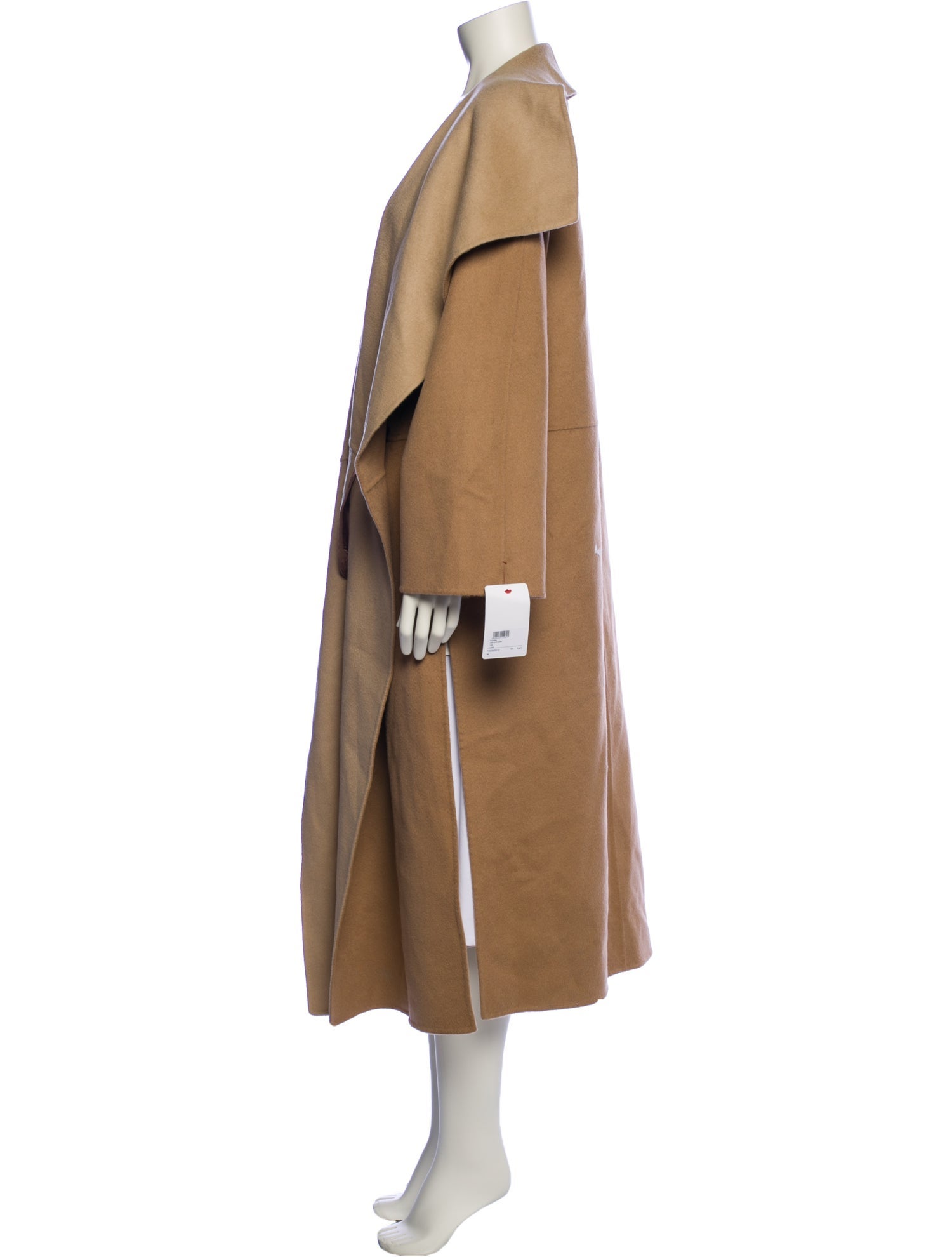 TOTEME Two-Tone Signature Wool Cashmere Coat Wool Coat w/ Tags