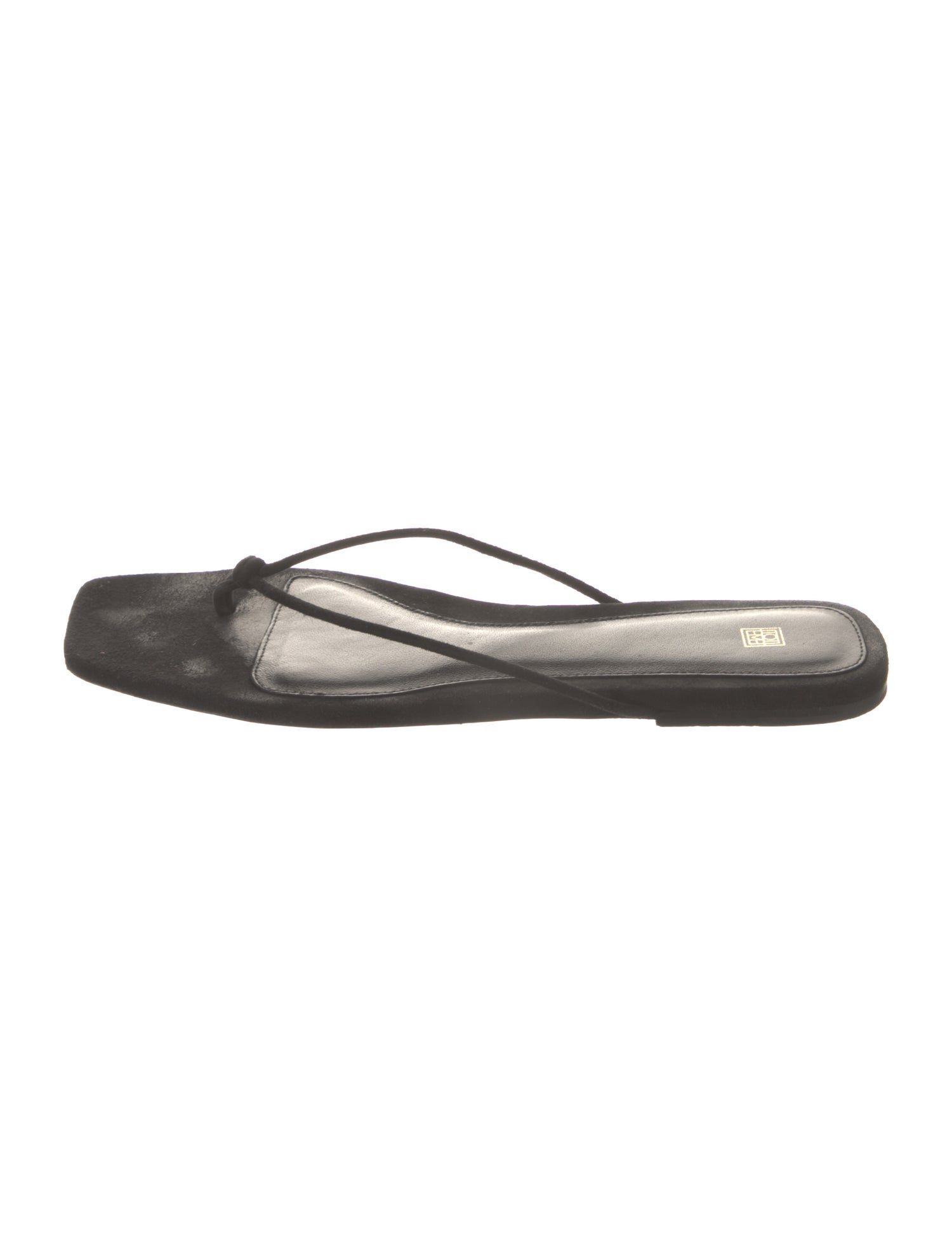 TOTEME Suede Flip Flops
