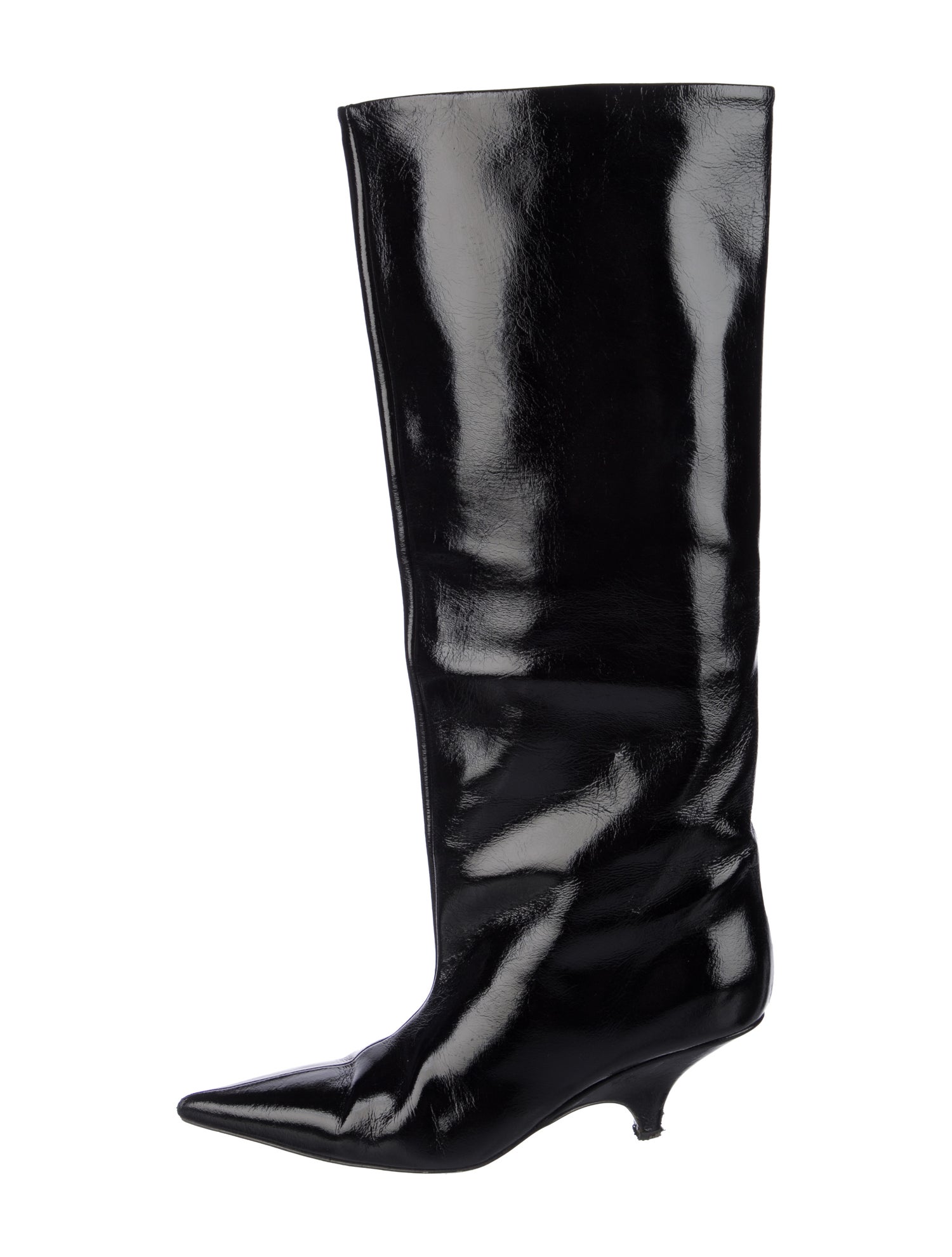 TOTEME Patent Leather Boots