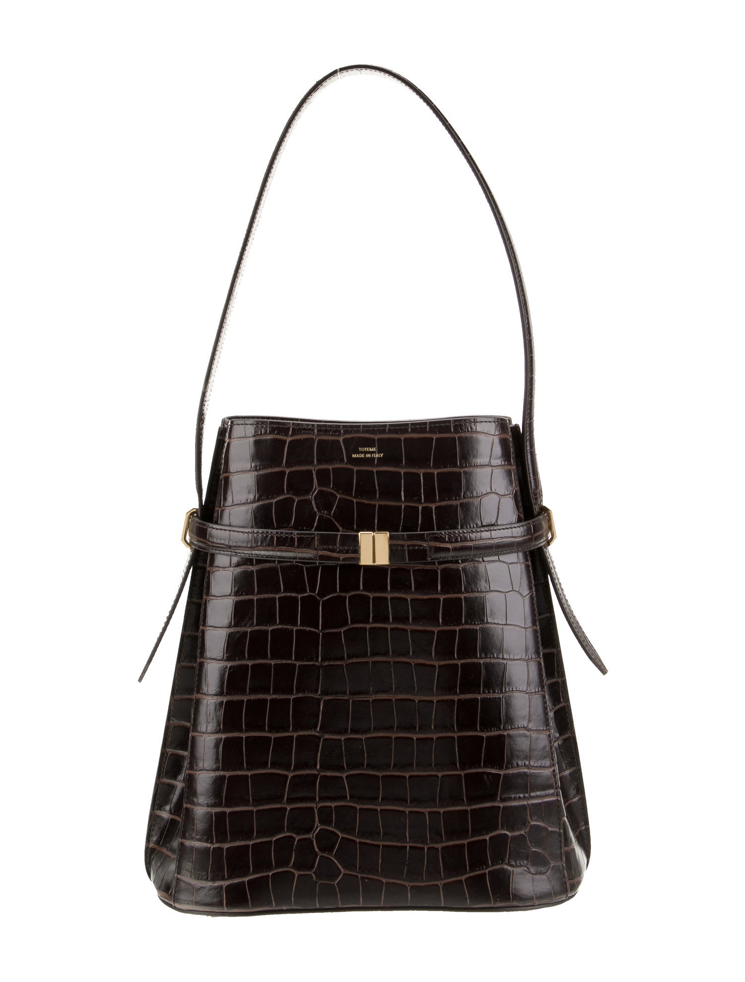 TOTEME Embossed Leather Belted