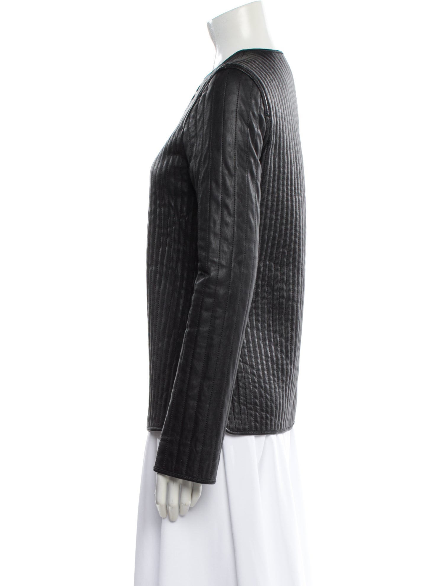 TOTEME Linear-Quilted Nylon Jacket w/ Tags