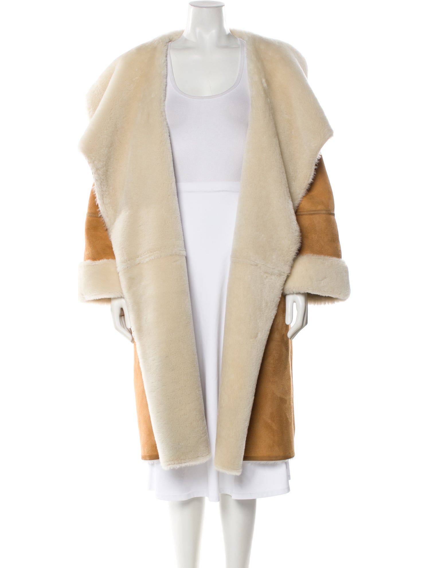 TOTEME Shearling Fur Coat