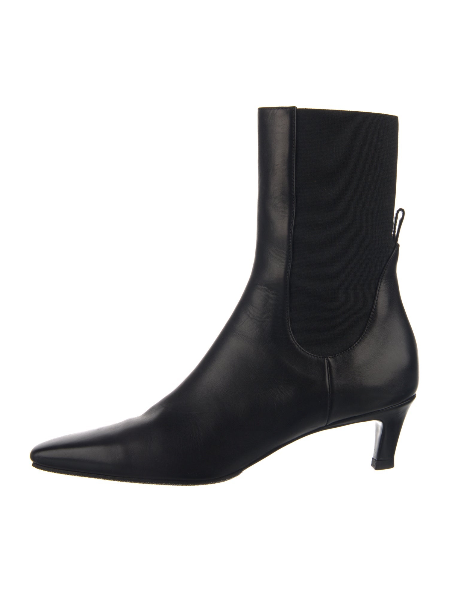 TOTEME Leather Sock Boots