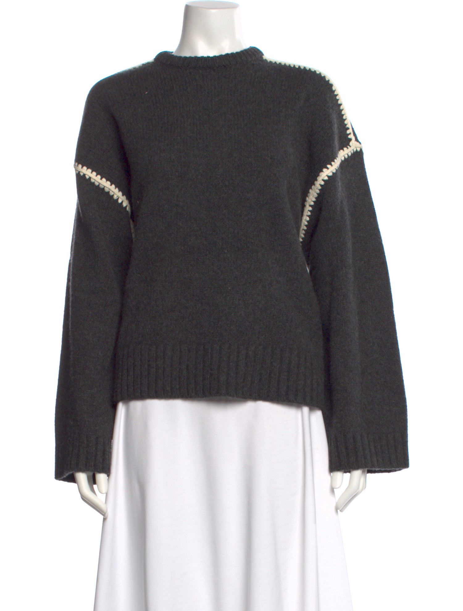 TOTEME Wool Mock Neck Sweater w/ Tags