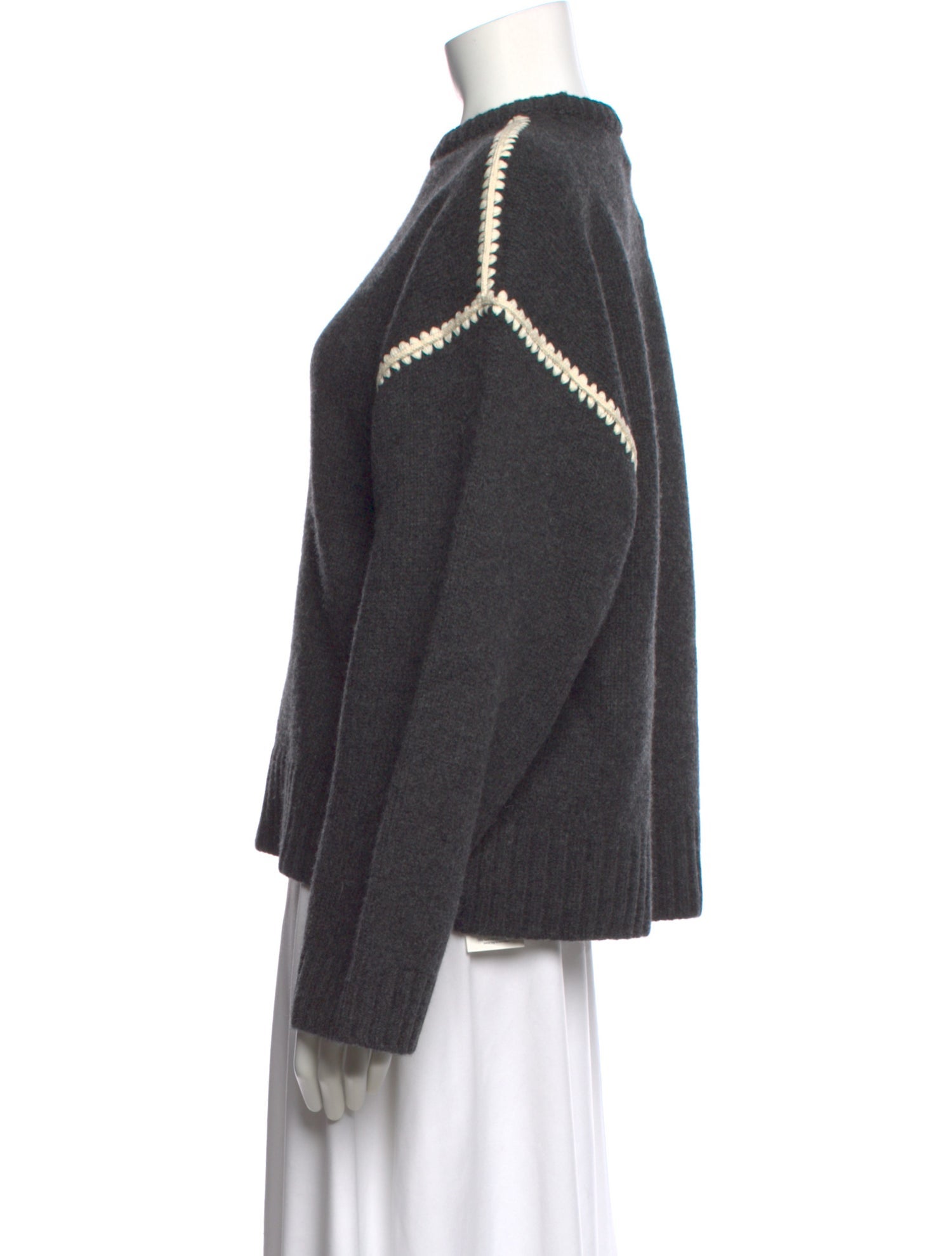 TOTEME Wool Mock Neck Sweater w/ Tags