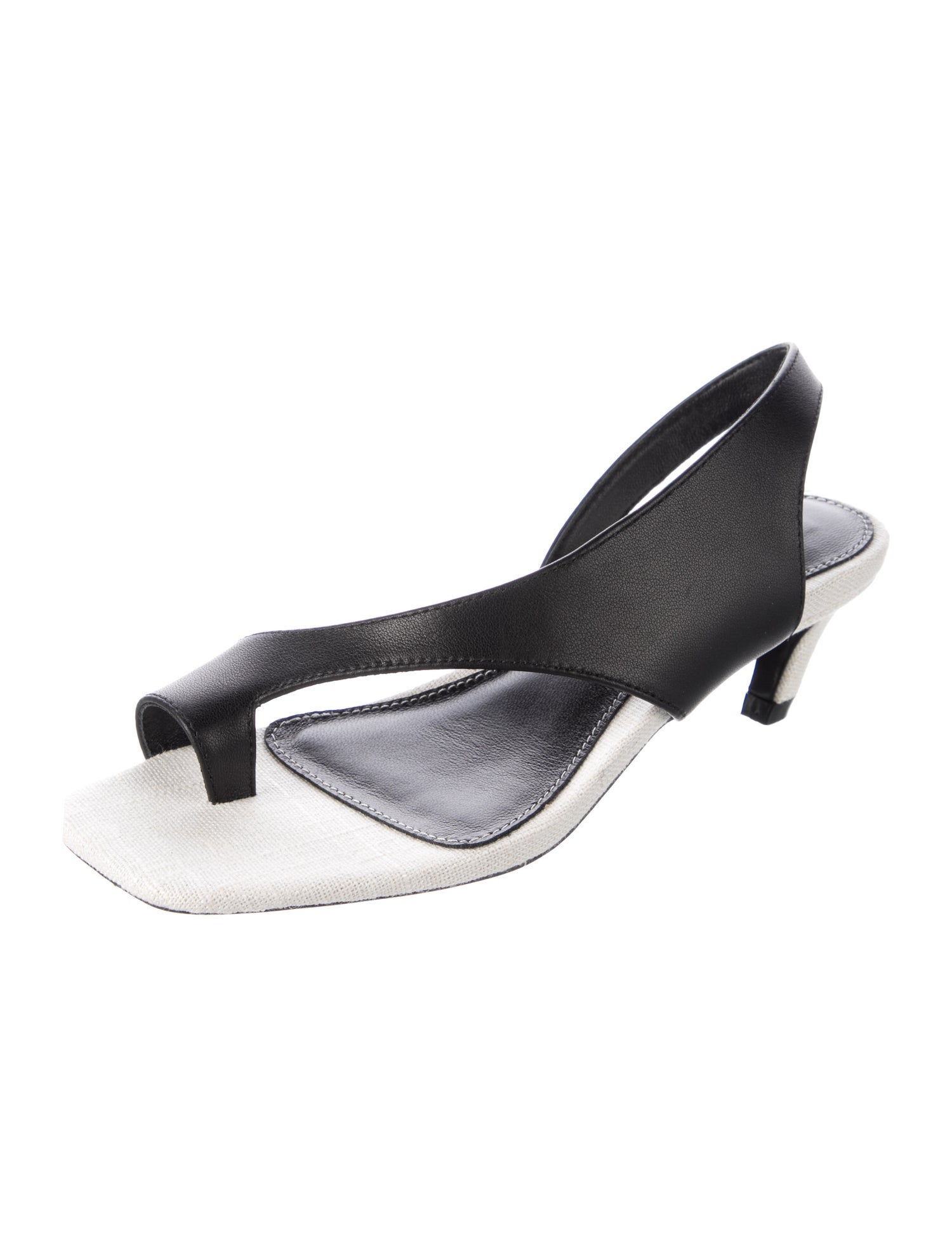 TOTEME Leather Slingback Sandals