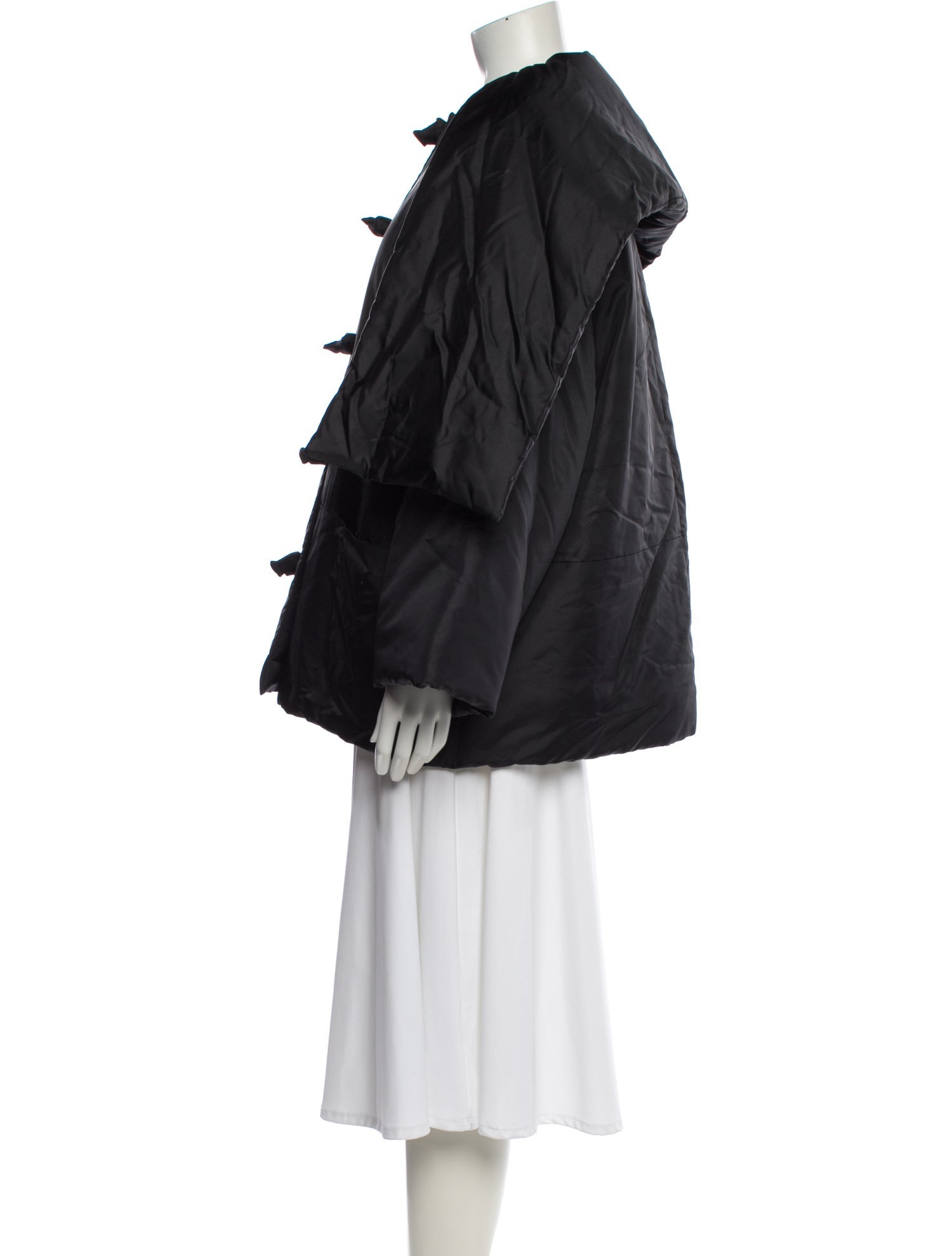 TOTEME Padded Scarf Jacket Nylon Jacket