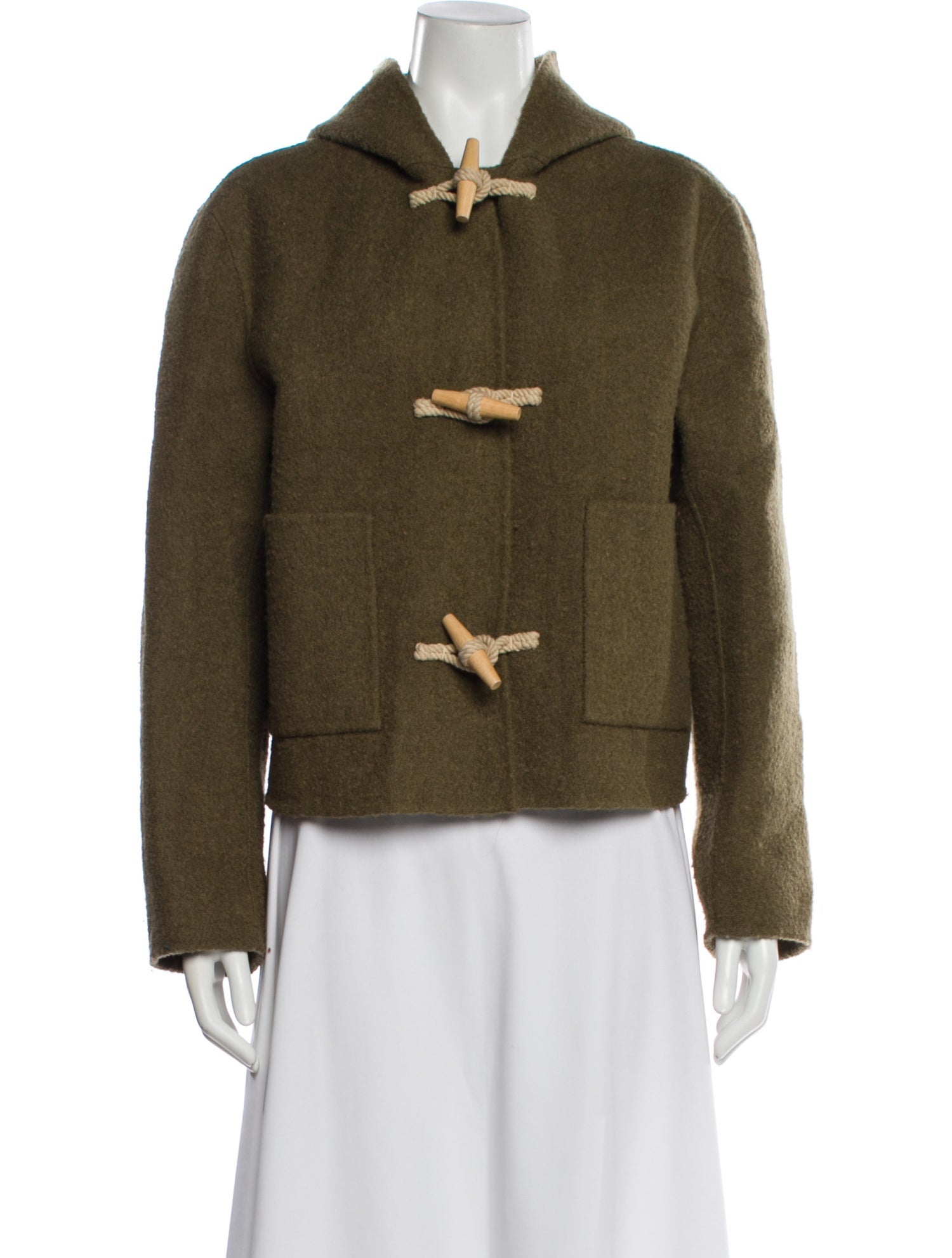 TOTEME Felted Duffle Jacket Wool Blazer