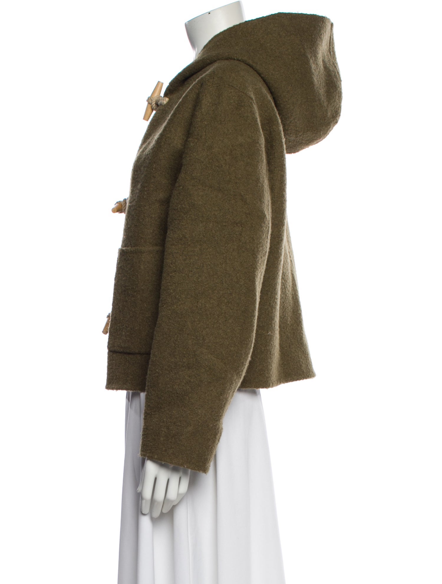 TOTEME Felted Duffle Jacket Wool Blazer