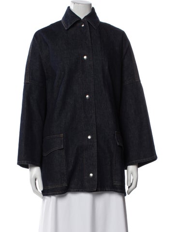 Pre-owned Totême Denim Jacket In Blue